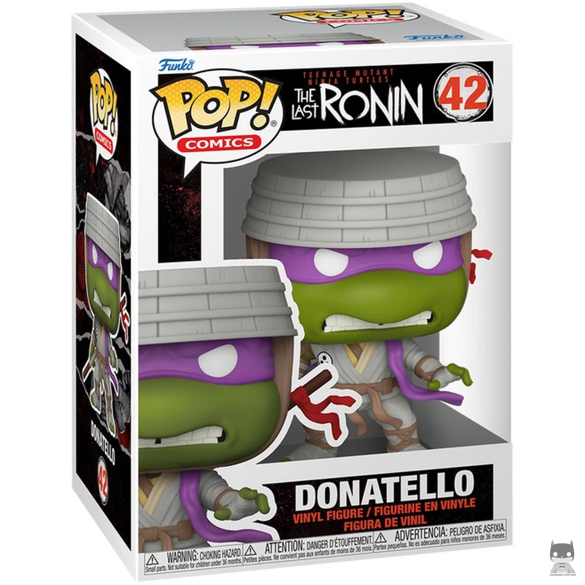 Figura Funko Pop! Donatello en su caja