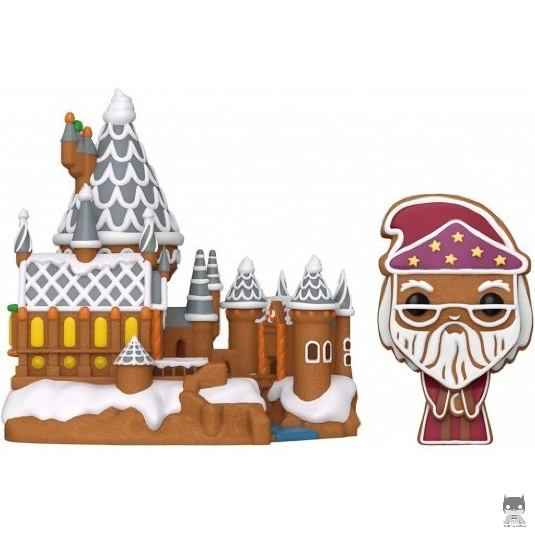 Figura Funko Pop! Albus Dumbledore de jengibre y Hogwarts (Harry Potter)