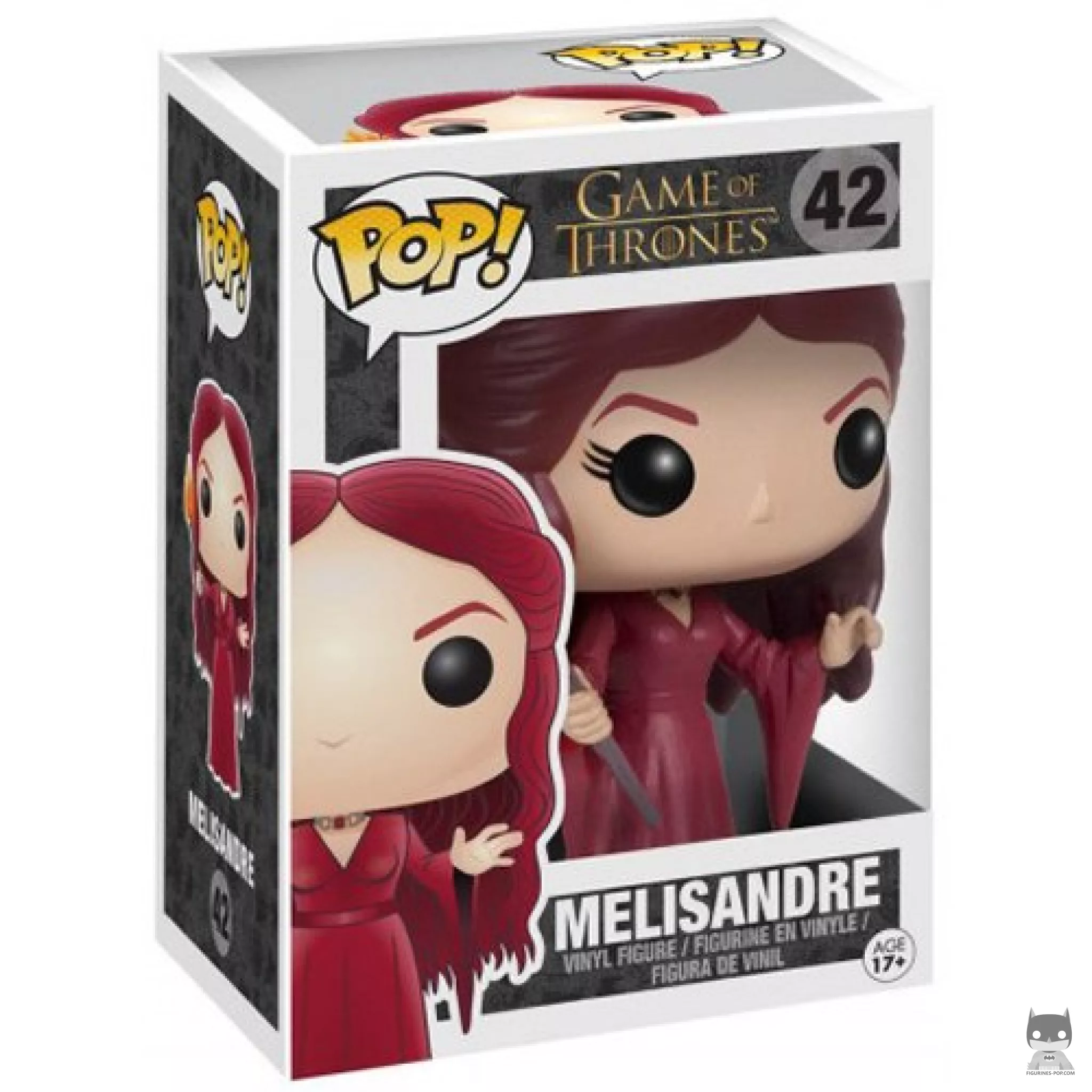 Figura Funko Pop! Melisandre en su caja