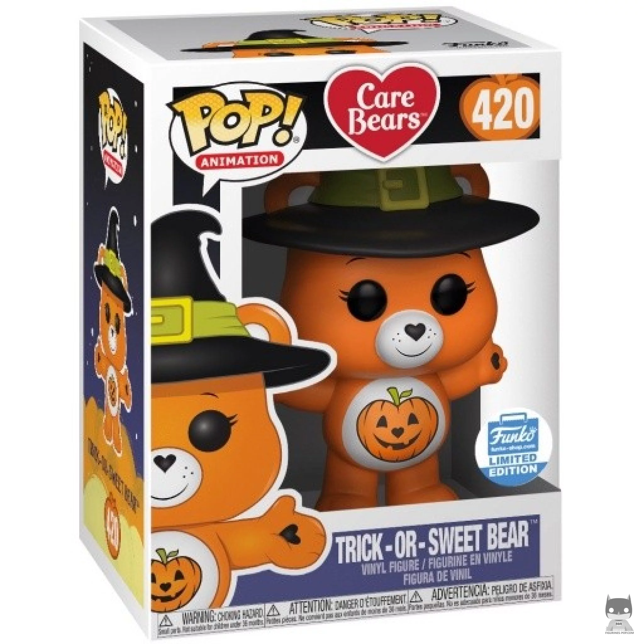 Figura Funko Pop! Trick-or-Sweet Bear en su caja