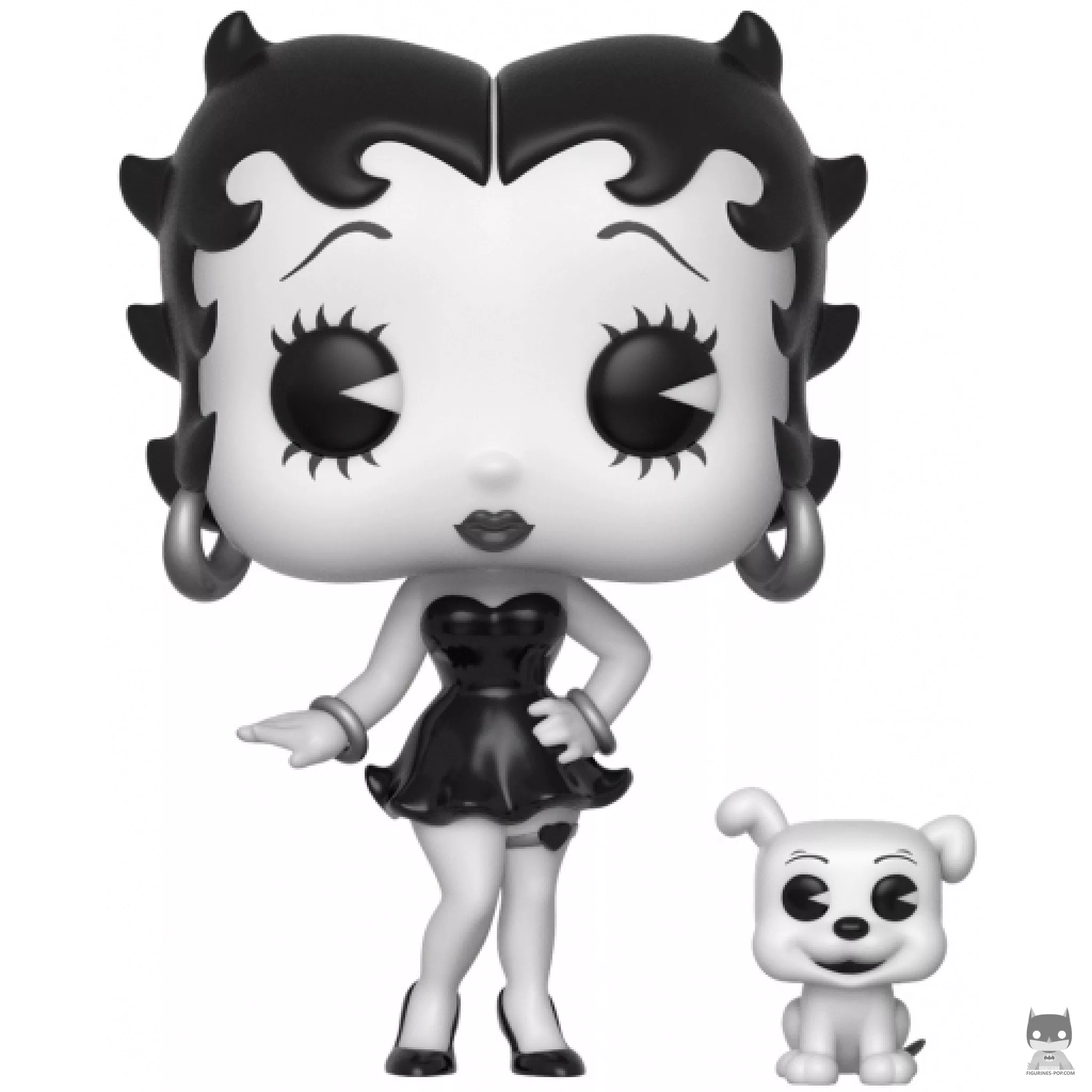 Figura Funko Pop! Betty Boop & Pudgy (Blanco y negro) (Betty Boop)
