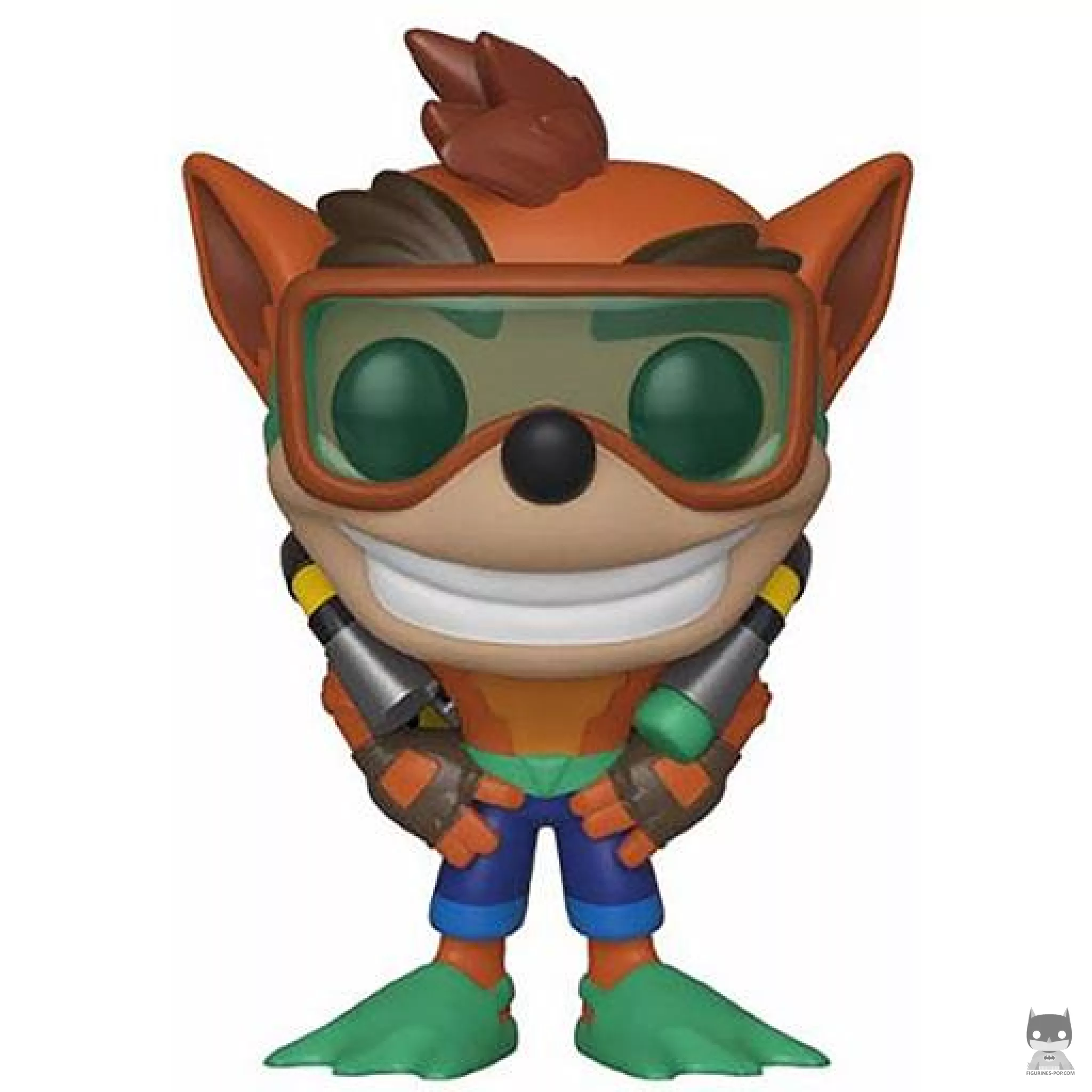 Figura Funko Pop! Crash Bandicoot con equipo de buceo (Crash Bandicoot)