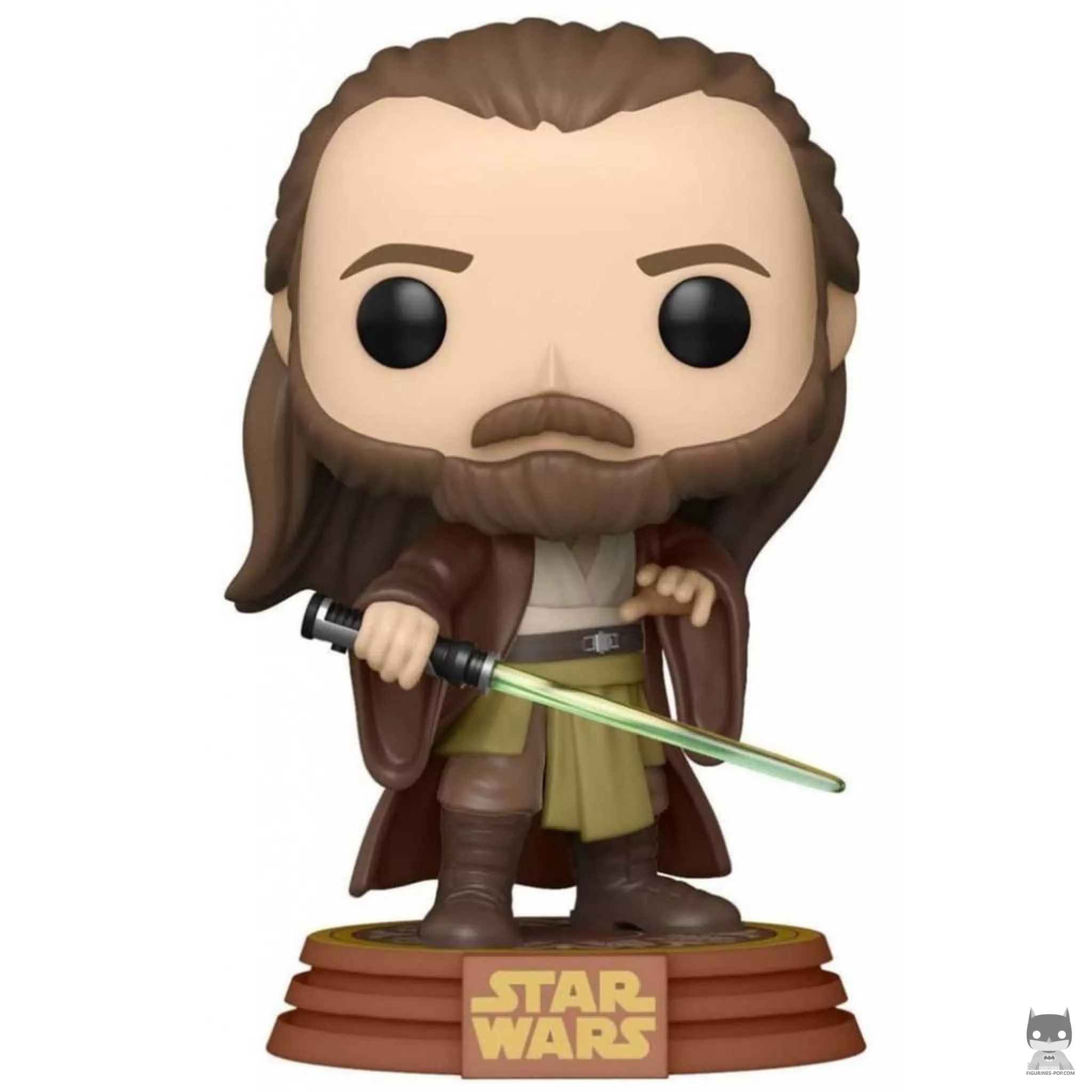 Figura Funko Pop! Qui-Gon Jinn en Tatooine (Star Wars: Episodio I, La amenaza fantasma)