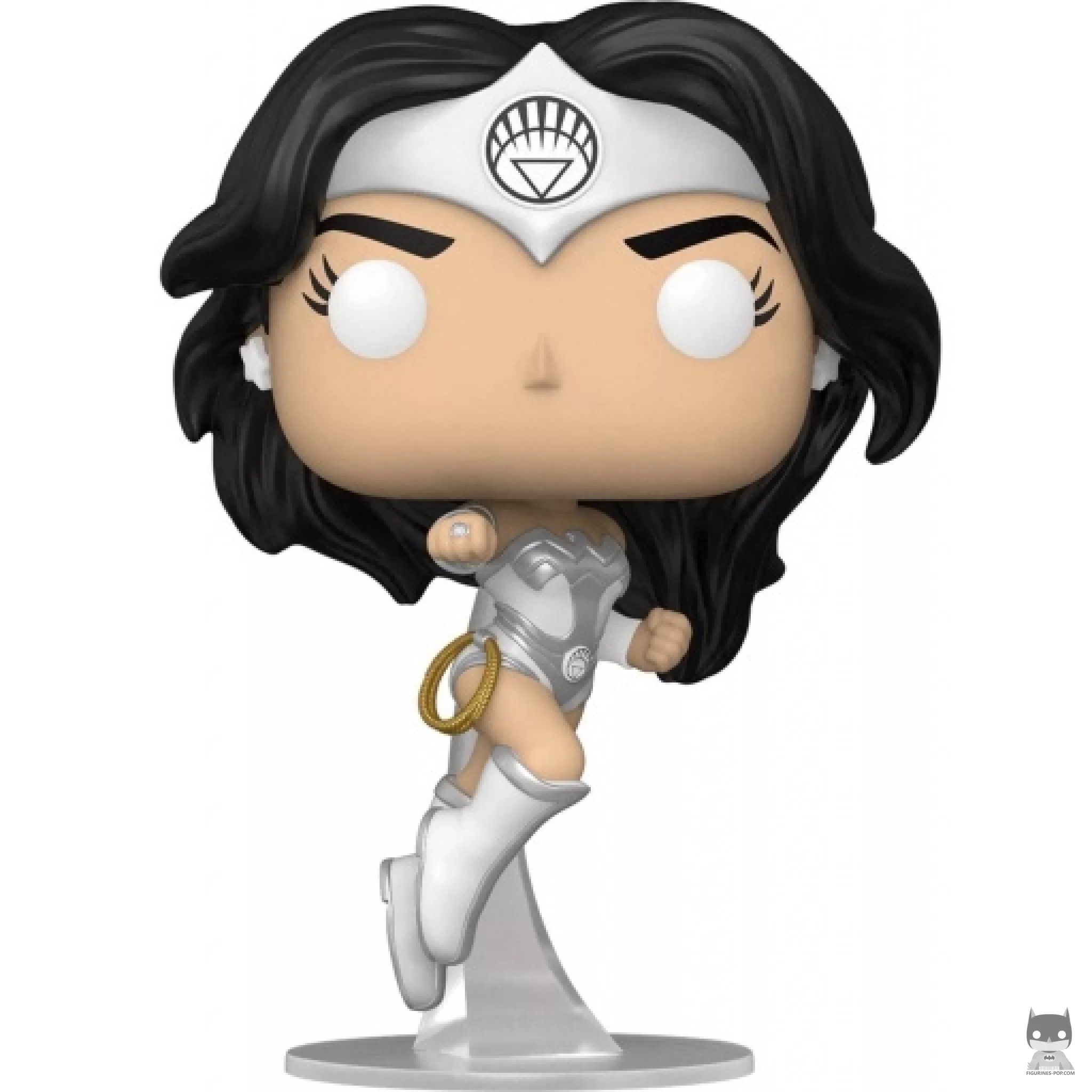 Figura Funko Pop! Wonder Woman Linterna Blanca (80.º aniversario de Wonder Woman)