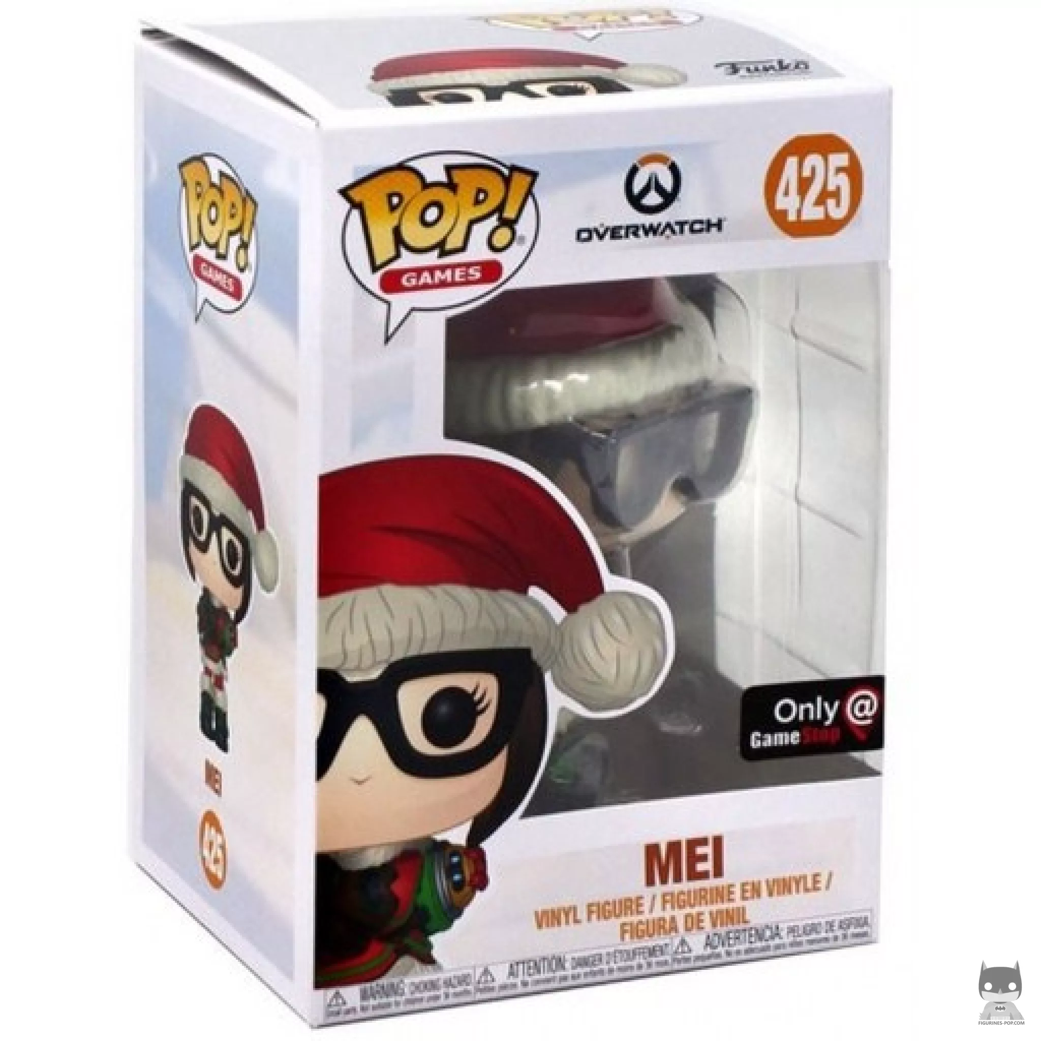 Figura Funko Pop! Mei (Papá Noel) en su caja