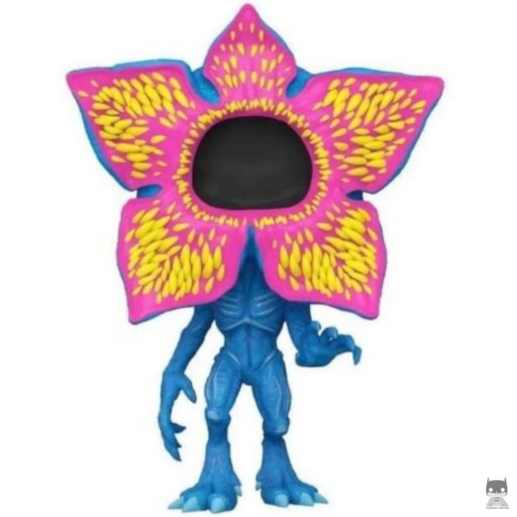 Figura Funko Pop! Demogorgon con la cara abierta (Luz negra) (Stranger Things)