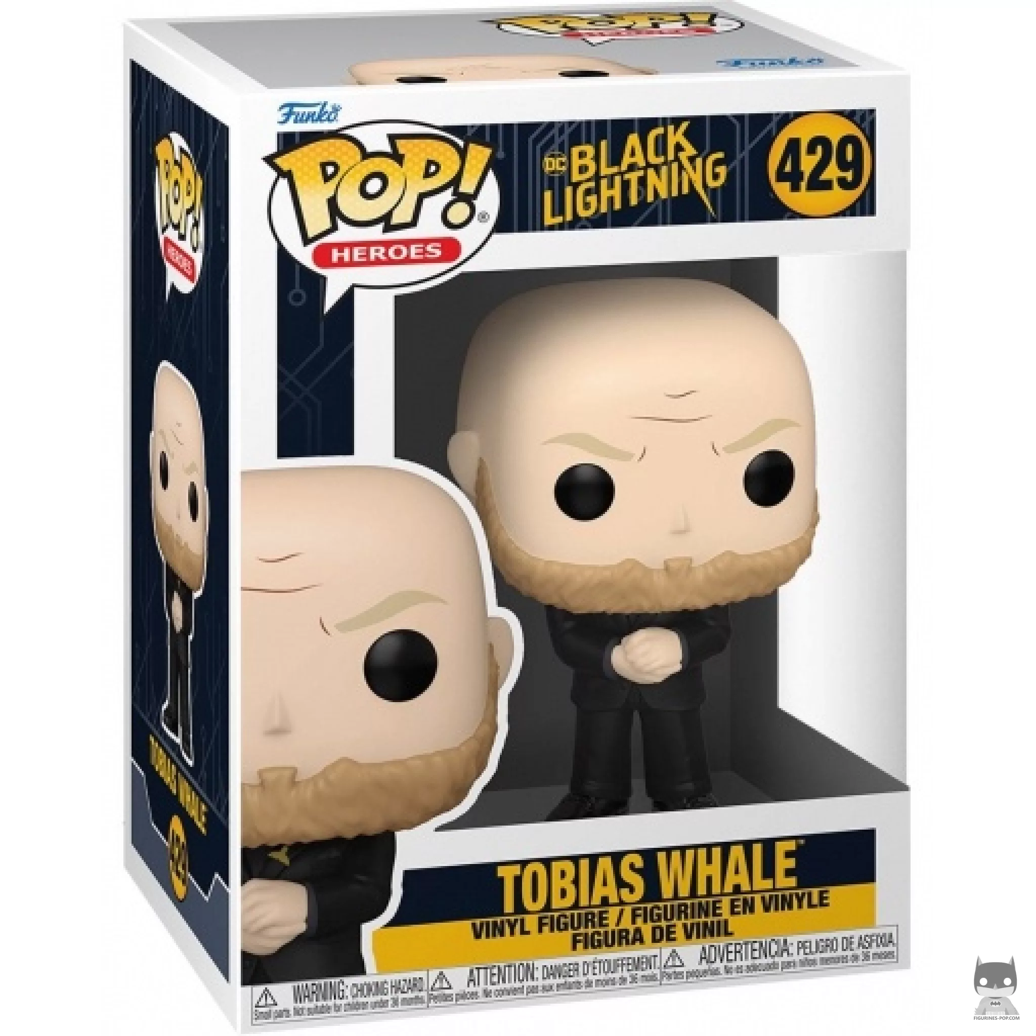Figura Funko Pop! Tobias Whale en su caja