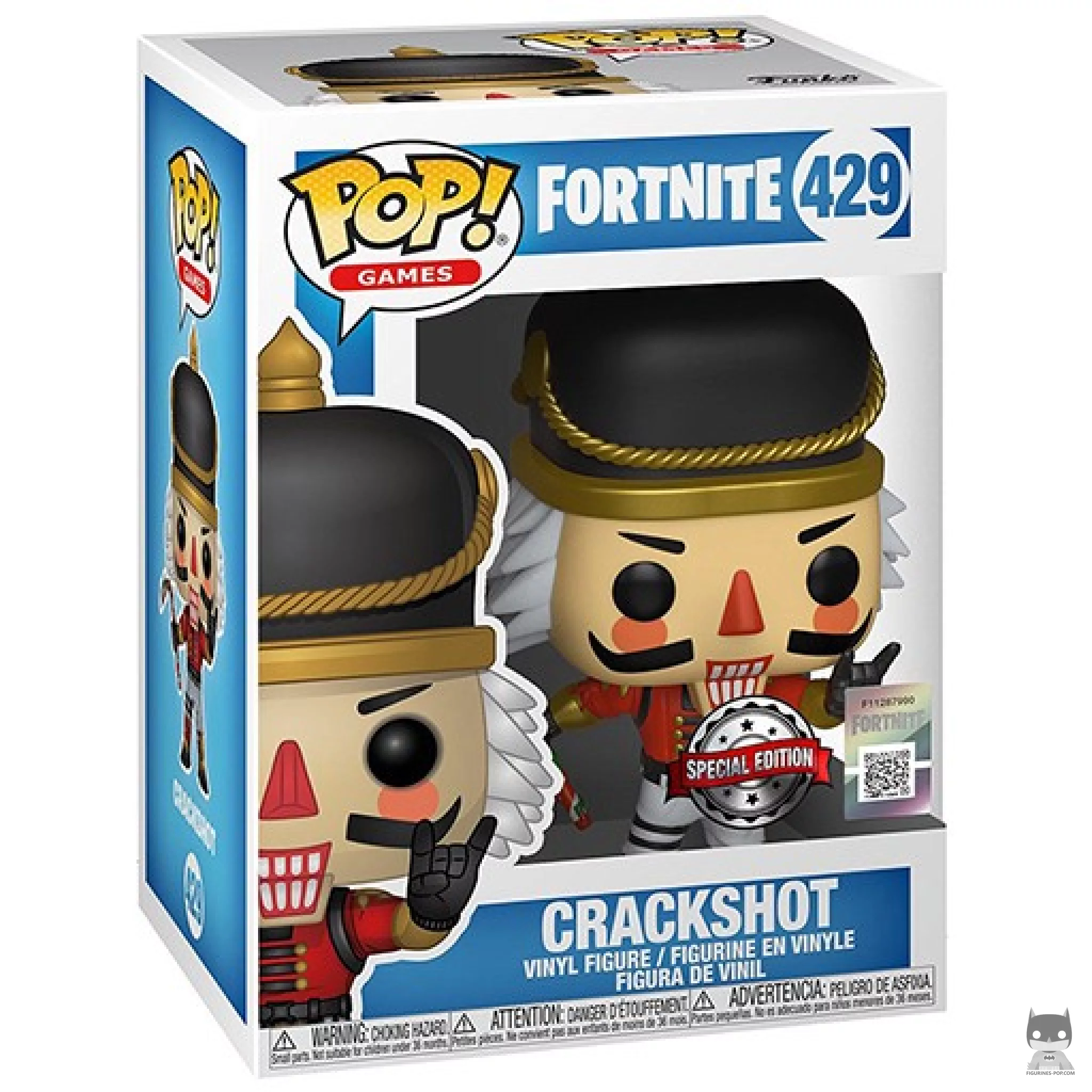 Figura Funko Pop! Crackshot en su caja