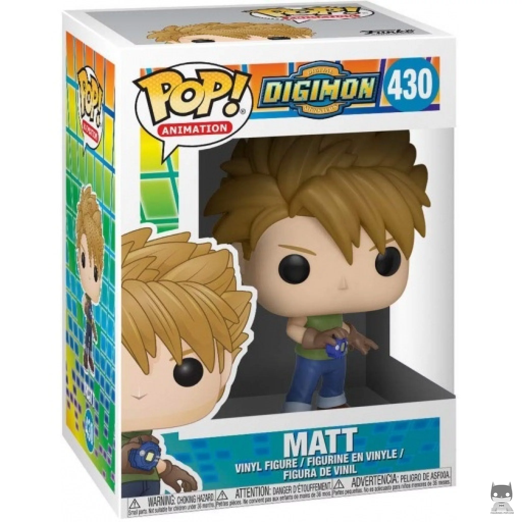 Figura Funko Pop! Matt Ishida en su caja