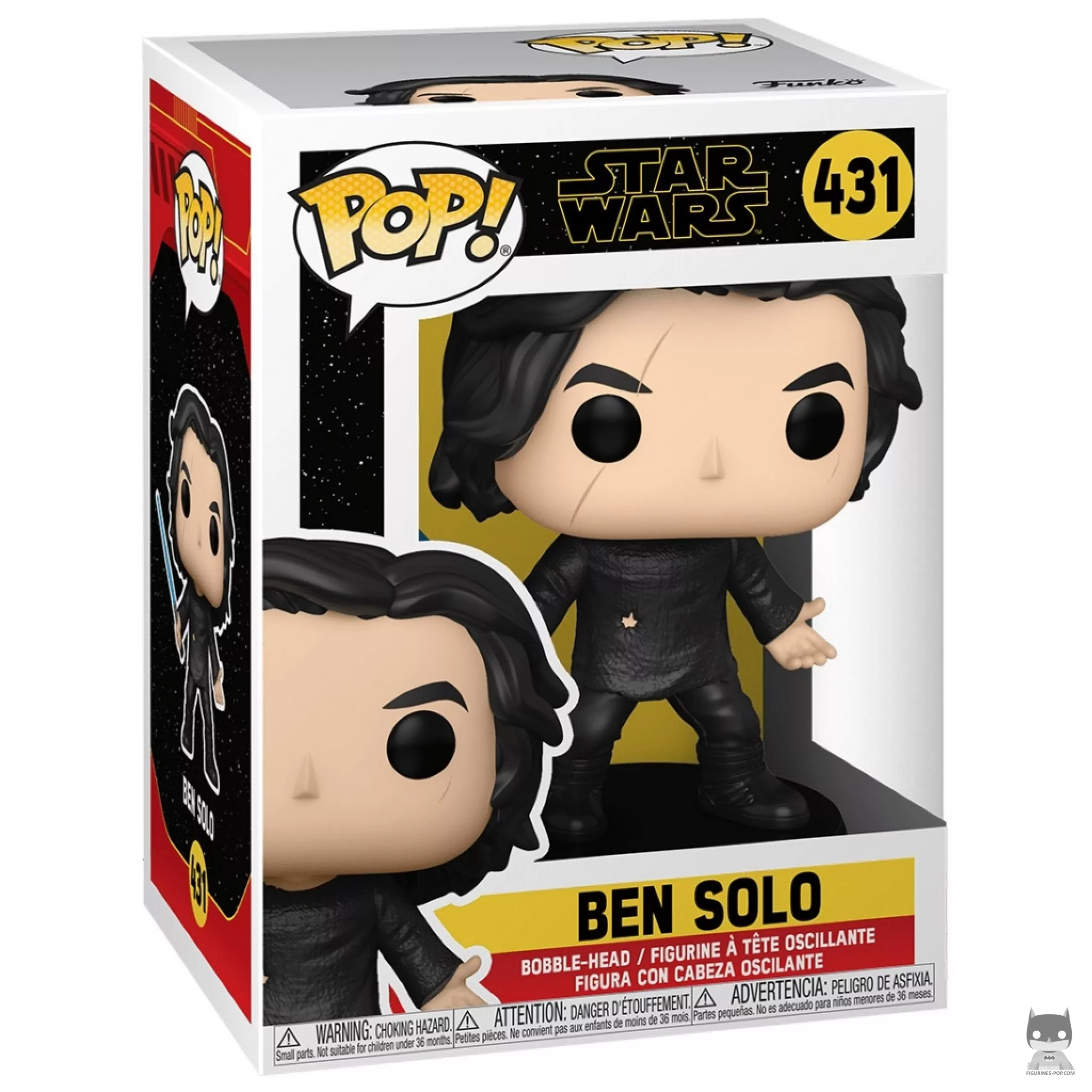 Figura Funko Pop! Ben Solo en su caja