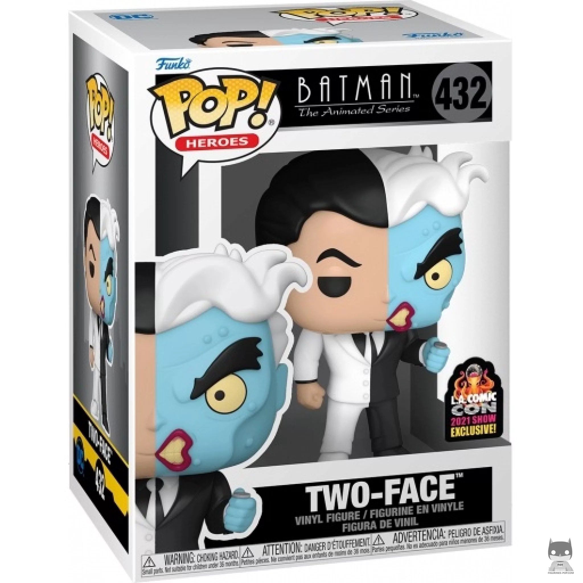 Figura Funko Pop! Dos Caras en su caja