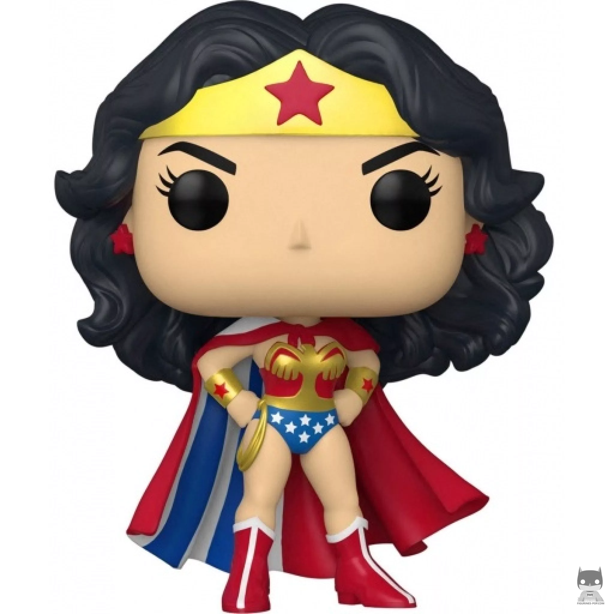 Figura Funko Pop! Wonder Woman clásica con capa (80.º aniversario de Wonder Woman)
