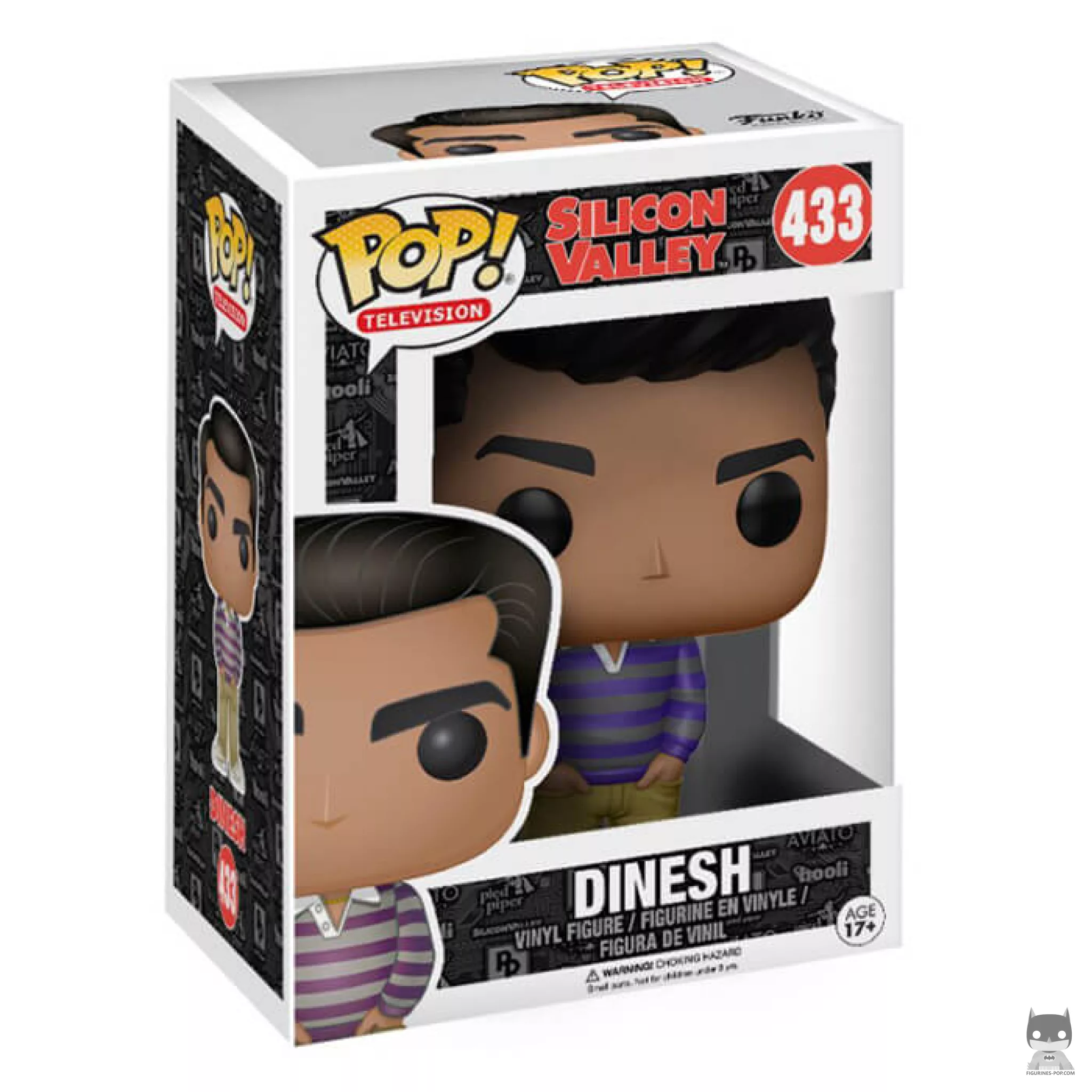 Figura Funko Pop! Dinesh en su caja