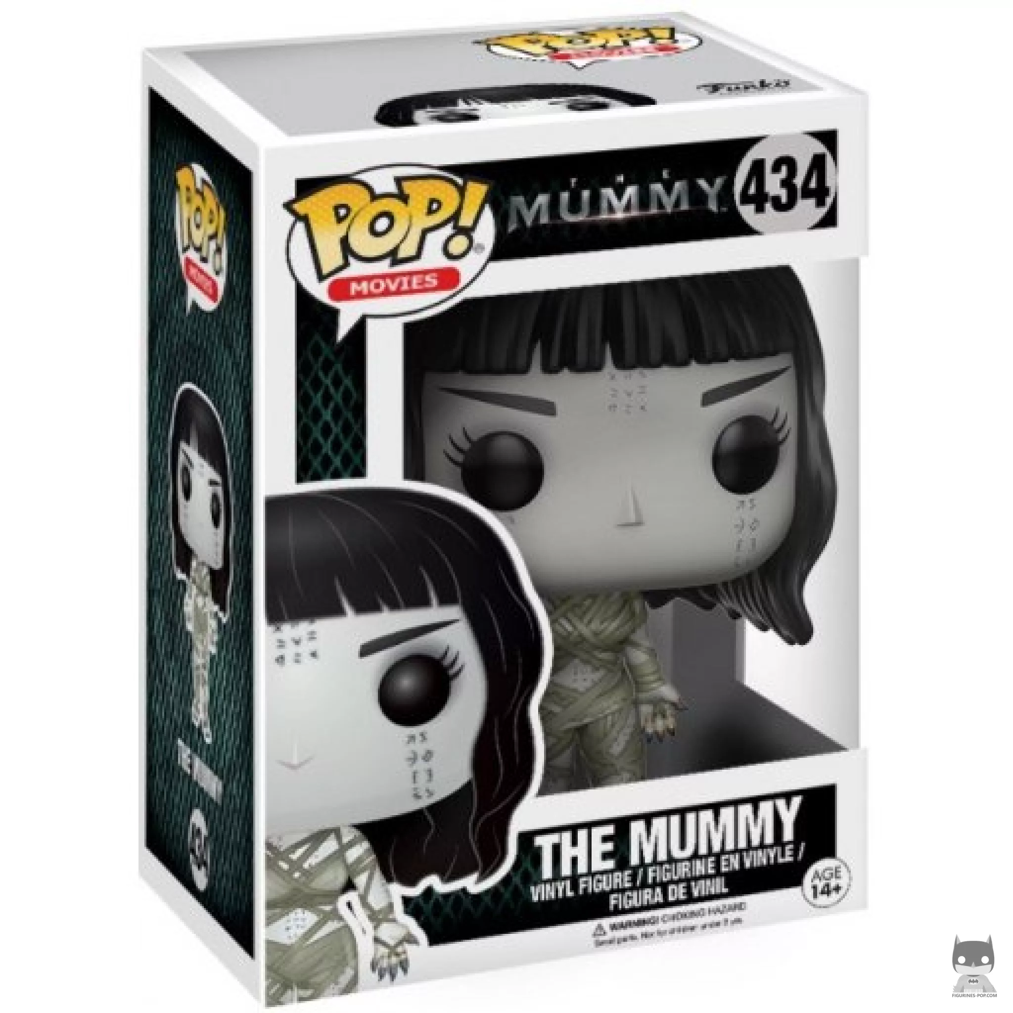 Figura Funko Pop! La momia en su caja