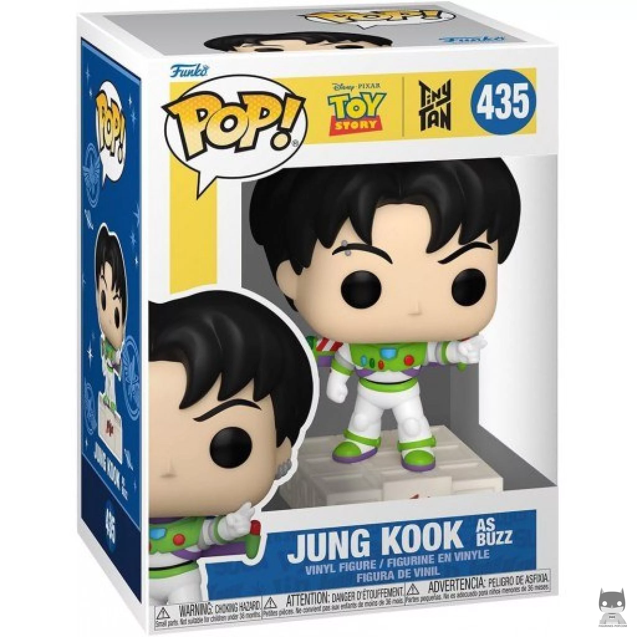 Figura Funko Pop! Jung Kook como Buzz en su caja
