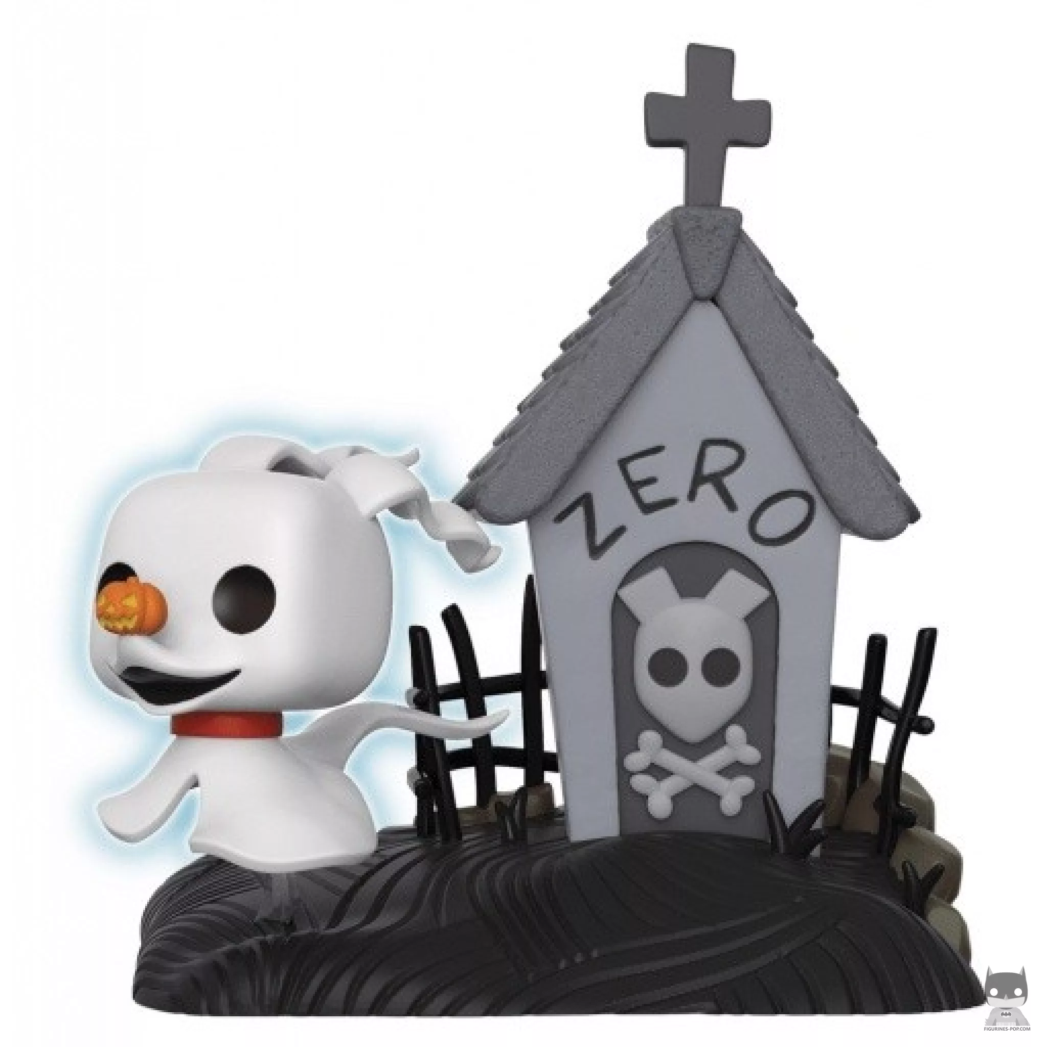 Figura Funko Pop! Zero en su caseta (Chase) (Pesadilla antes de Navidad)