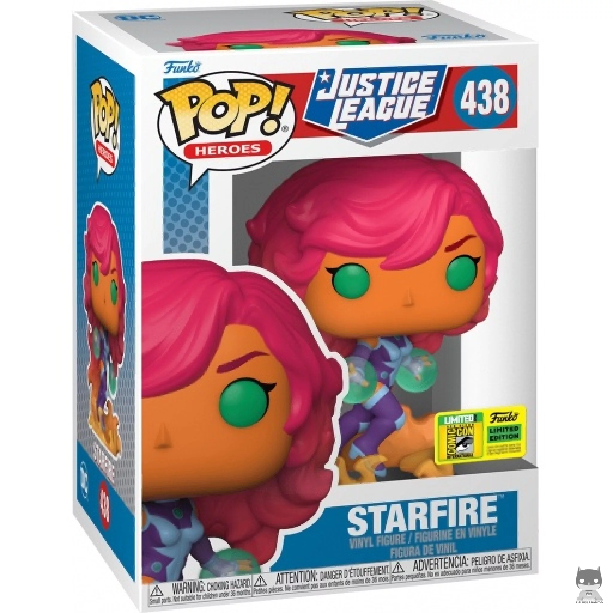 Figura Funko Pop! Starfire en su caja