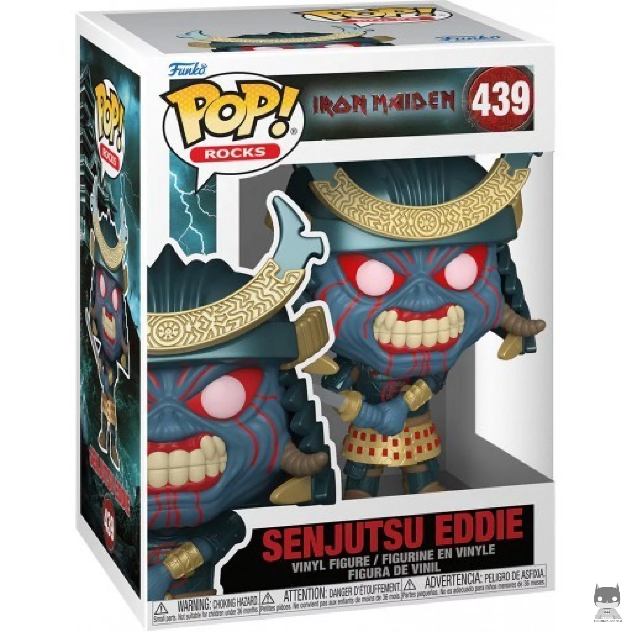 Figura Funko Pop! Eddie Senjutsu en su caja