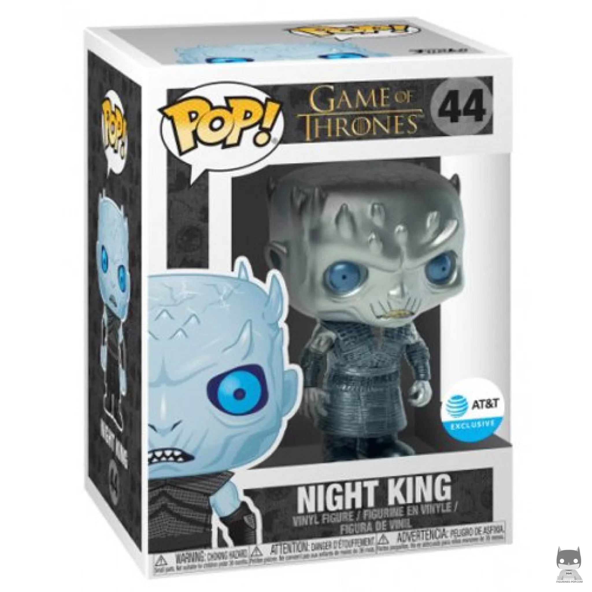 Figura Funko Pop! Rey de la Noche (Metalizado) en su caja