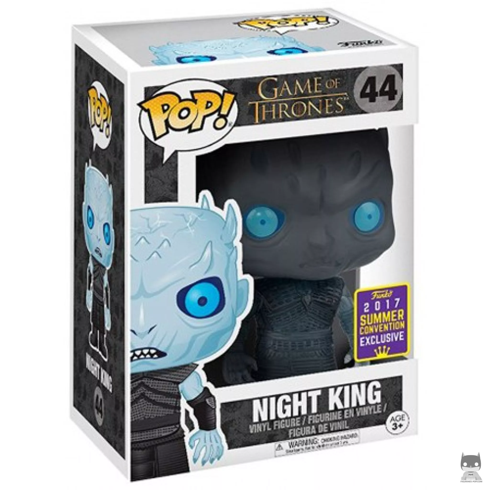 Figura Funko Pop! Rey de la Noche (Translúcido) en su caja