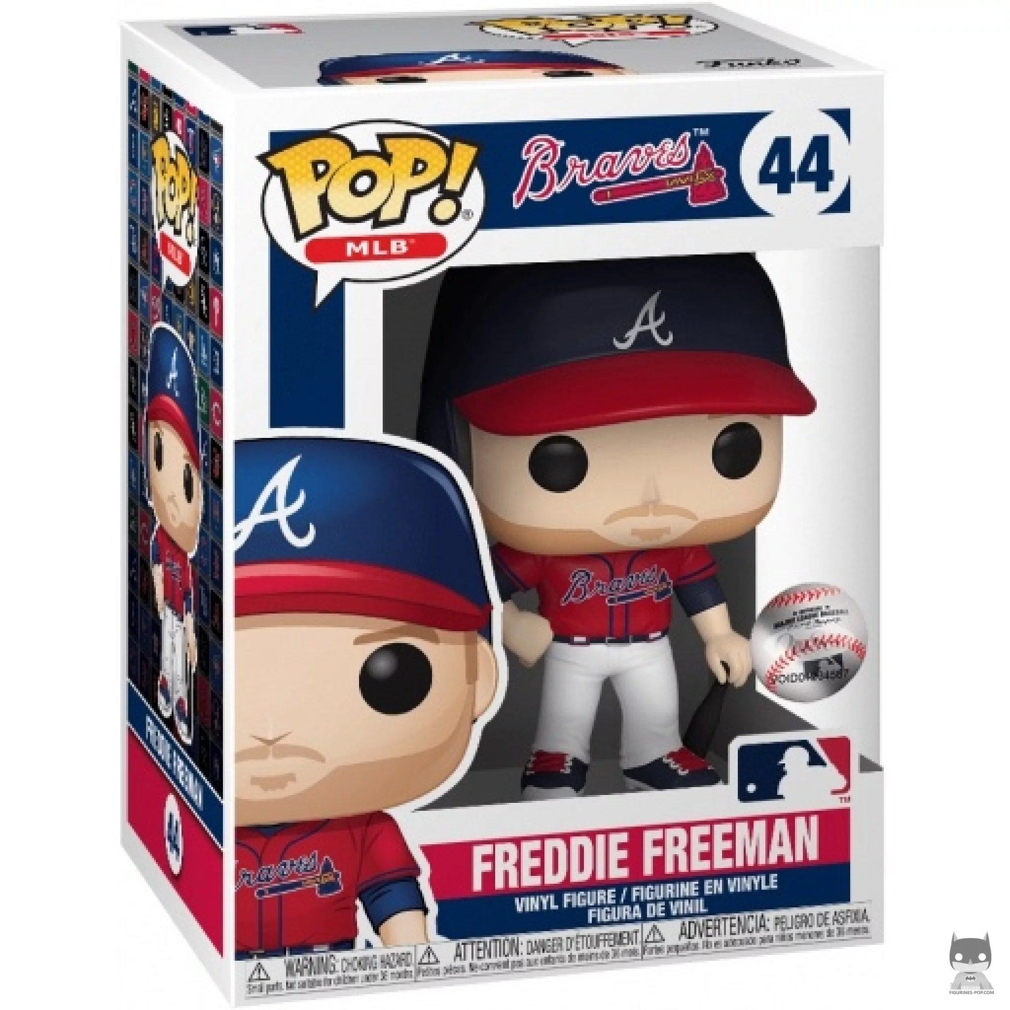 Figura Funko Pop! Freddie Freeman en su caja