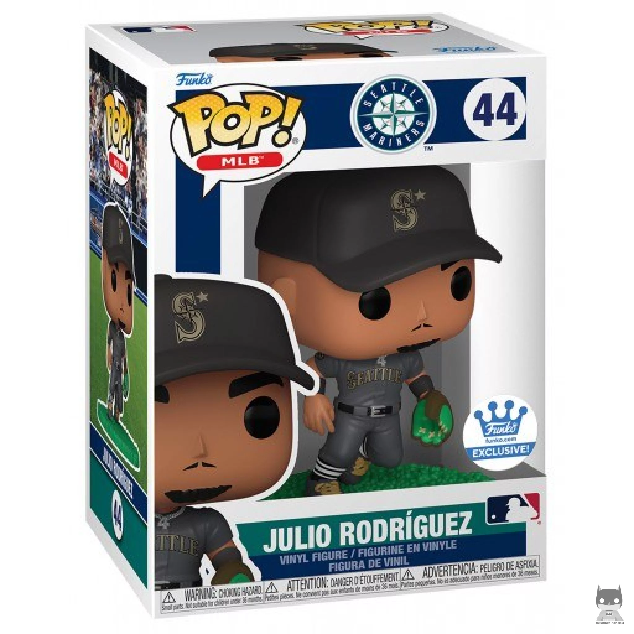 Figura Funko Pop! Julio Rodriguez en su caja