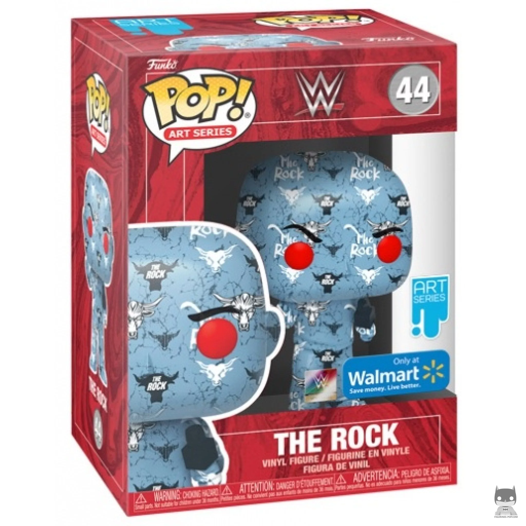 Figura Funko Pop! The Rock en su caja