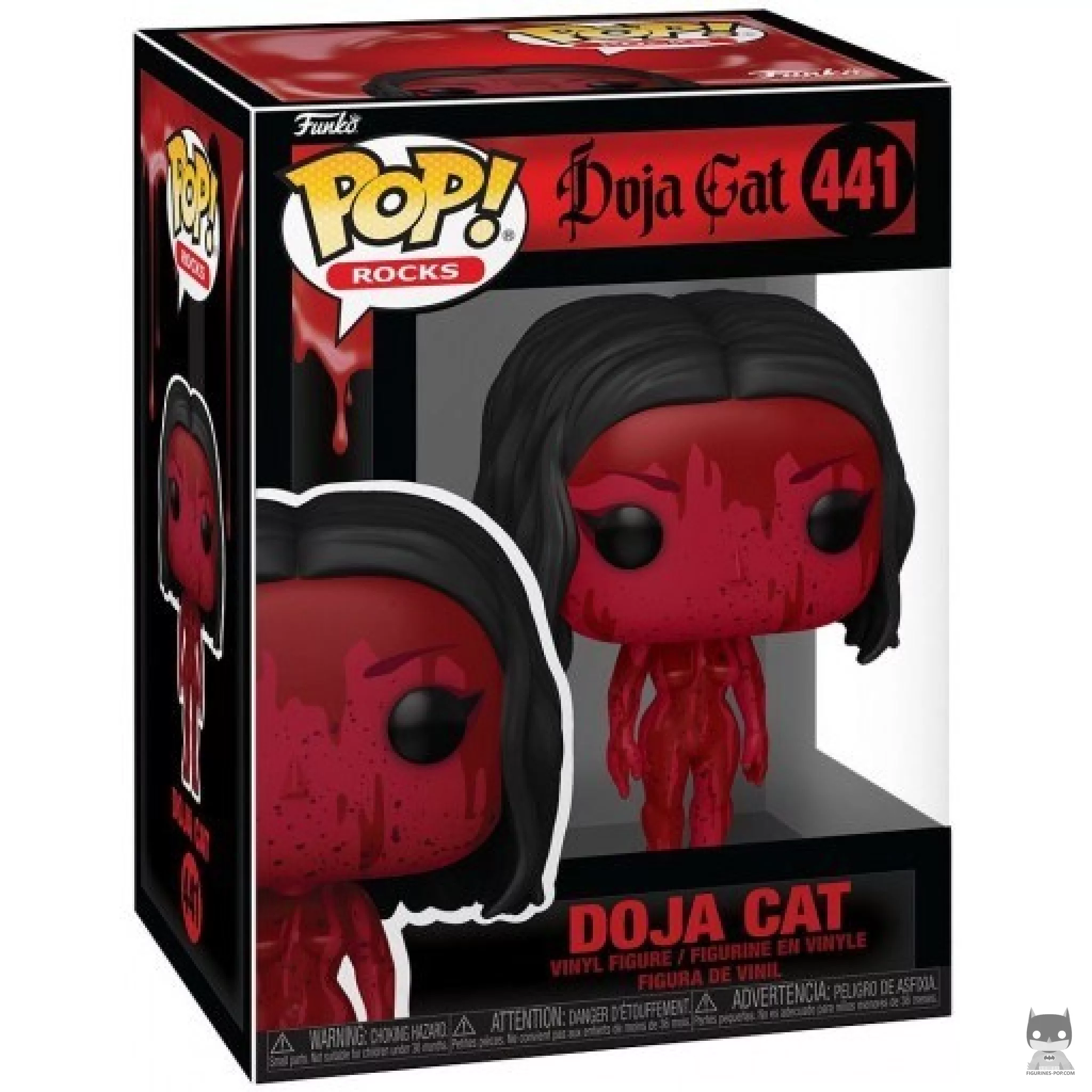 Figura Funko Pop! Doja Cat (Scarlet) en su caja