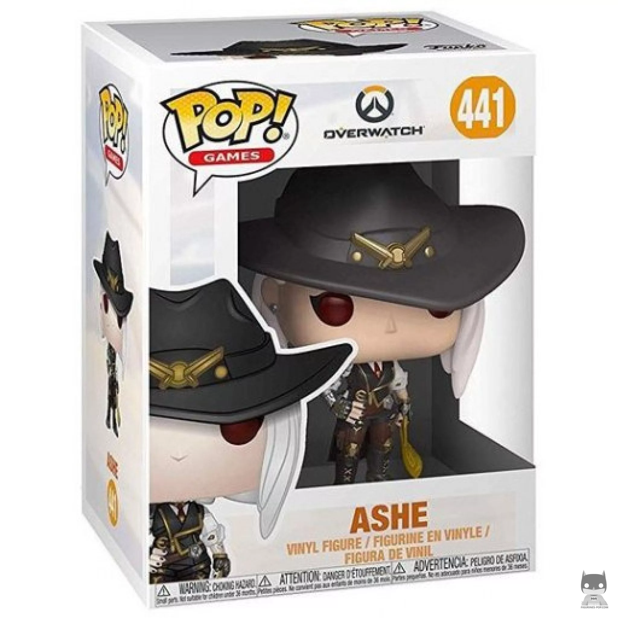 Figura Funko Pop! Ashe en su caja