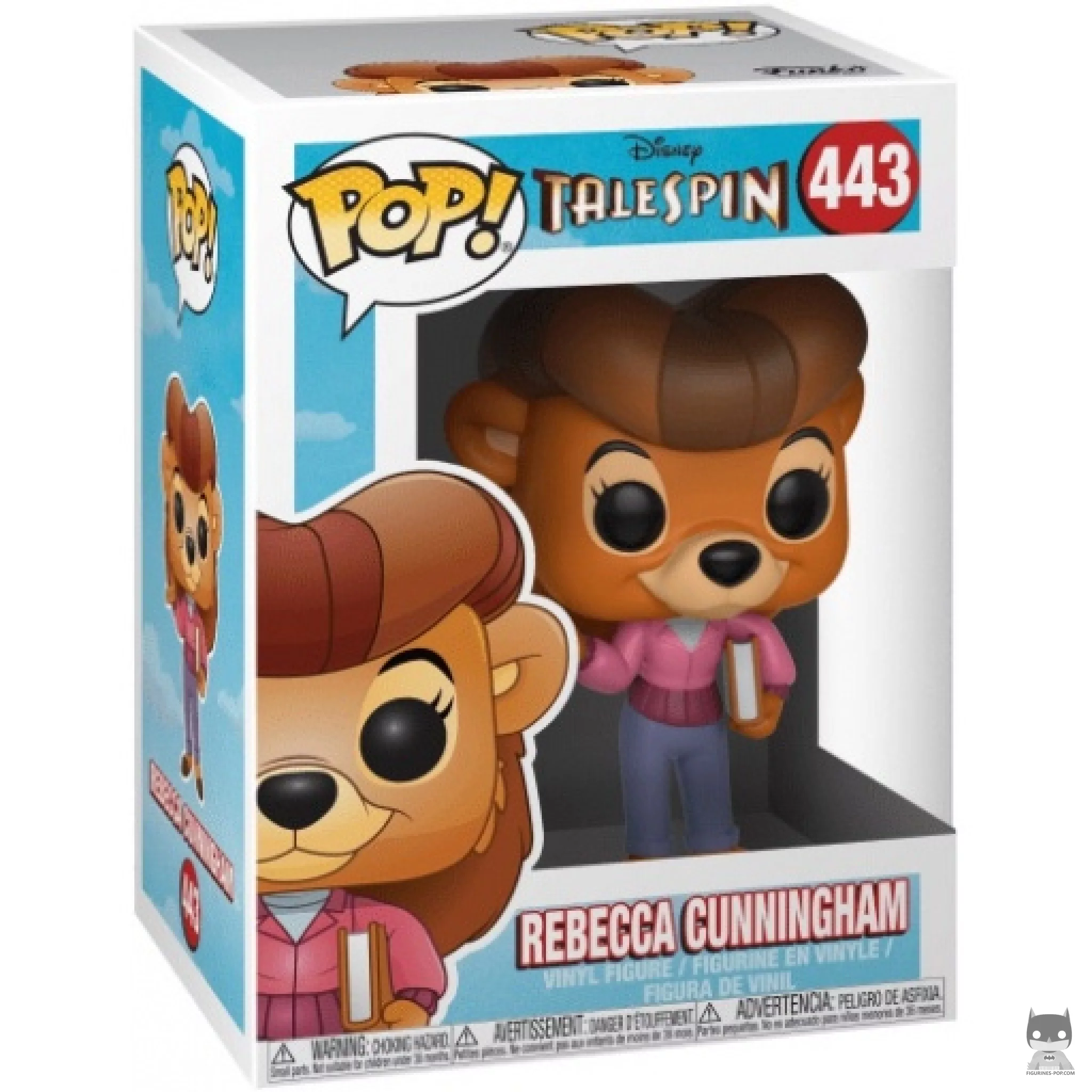 Figura Funko Pop! Rebecca Cunningham en su caja