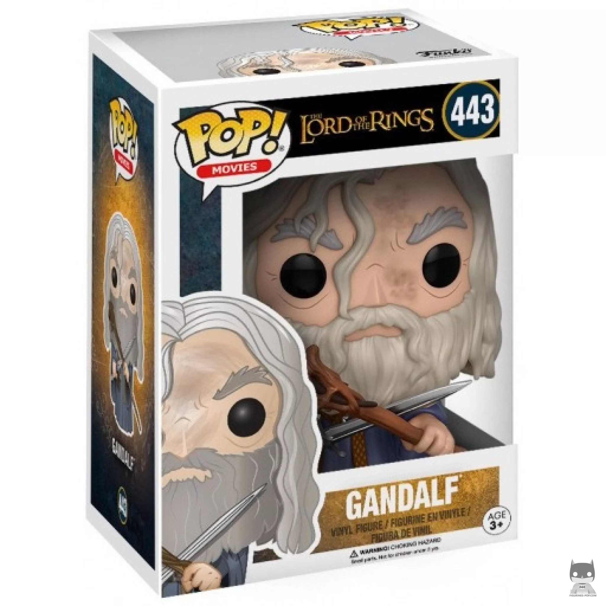 Figura Funko Pop! Gandalf en su caja