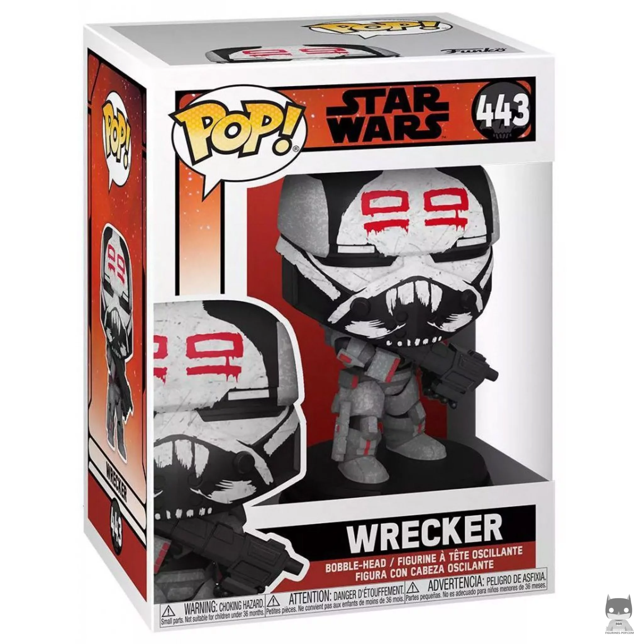 Figura Funko Pop! Wrecker en su caja