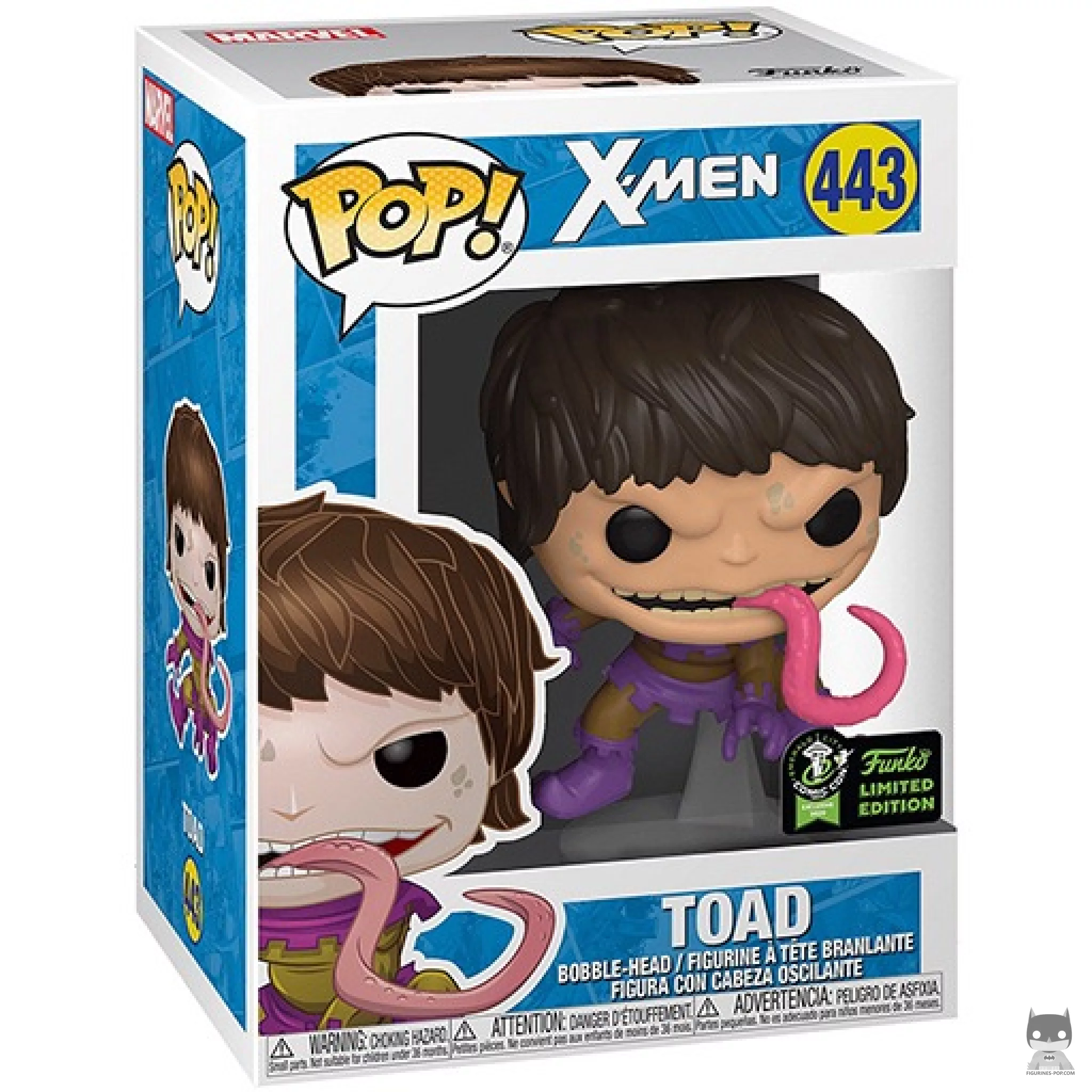 Figura Funko Pop! Sapo en su caja