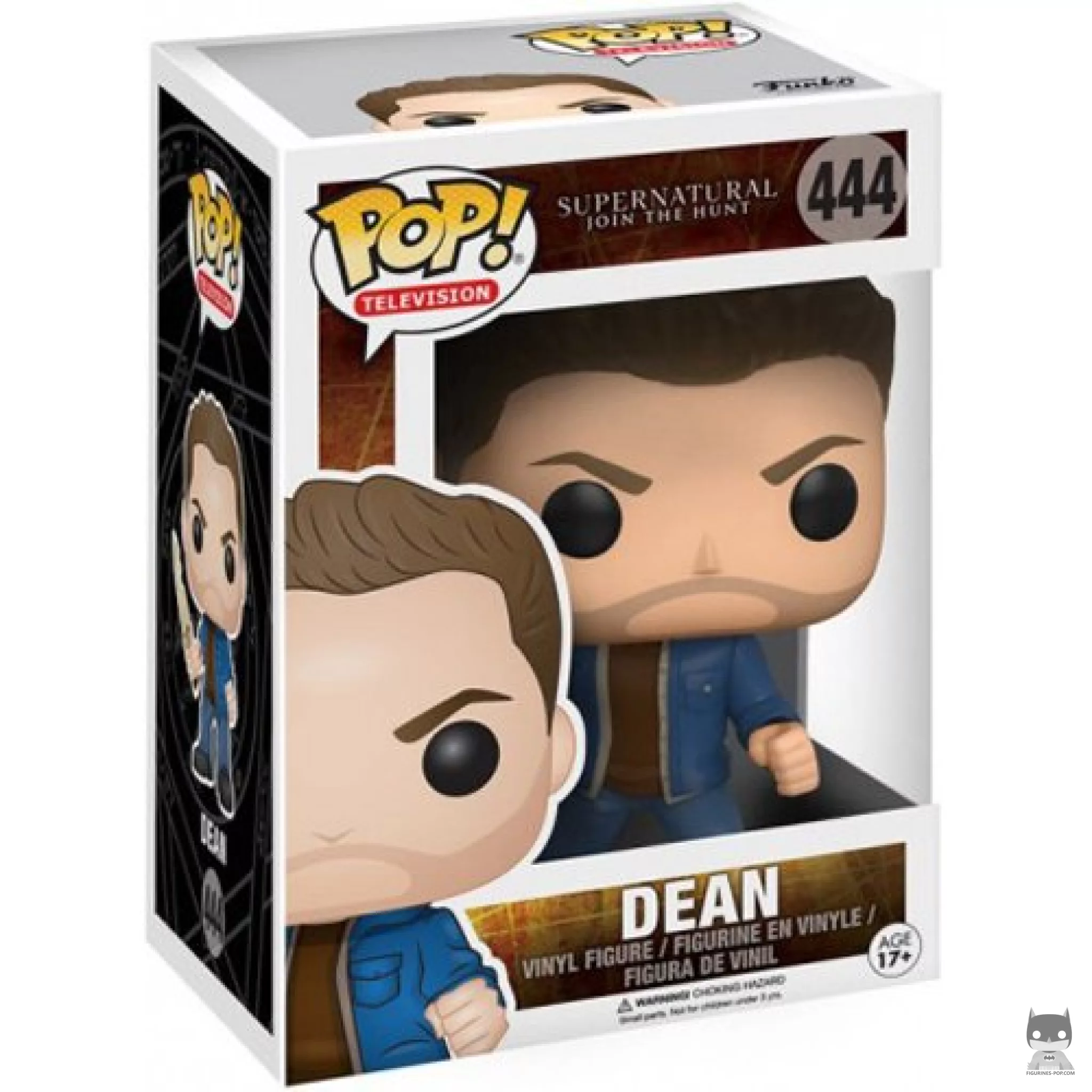 Figura Funko Pop! Dean Winchester (con espada) en su caja