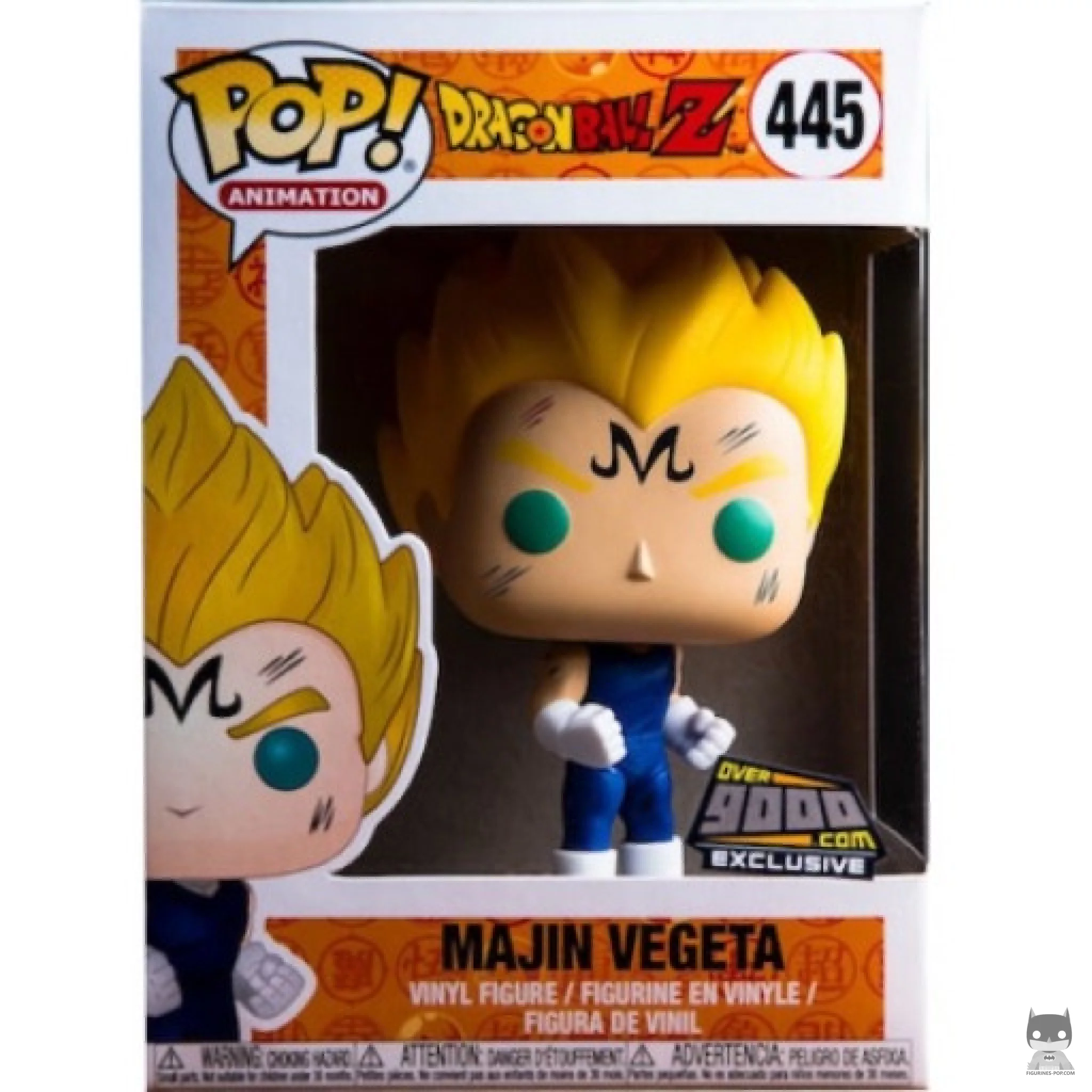 Figura Funko Pop! Majin Vegeta en su caja