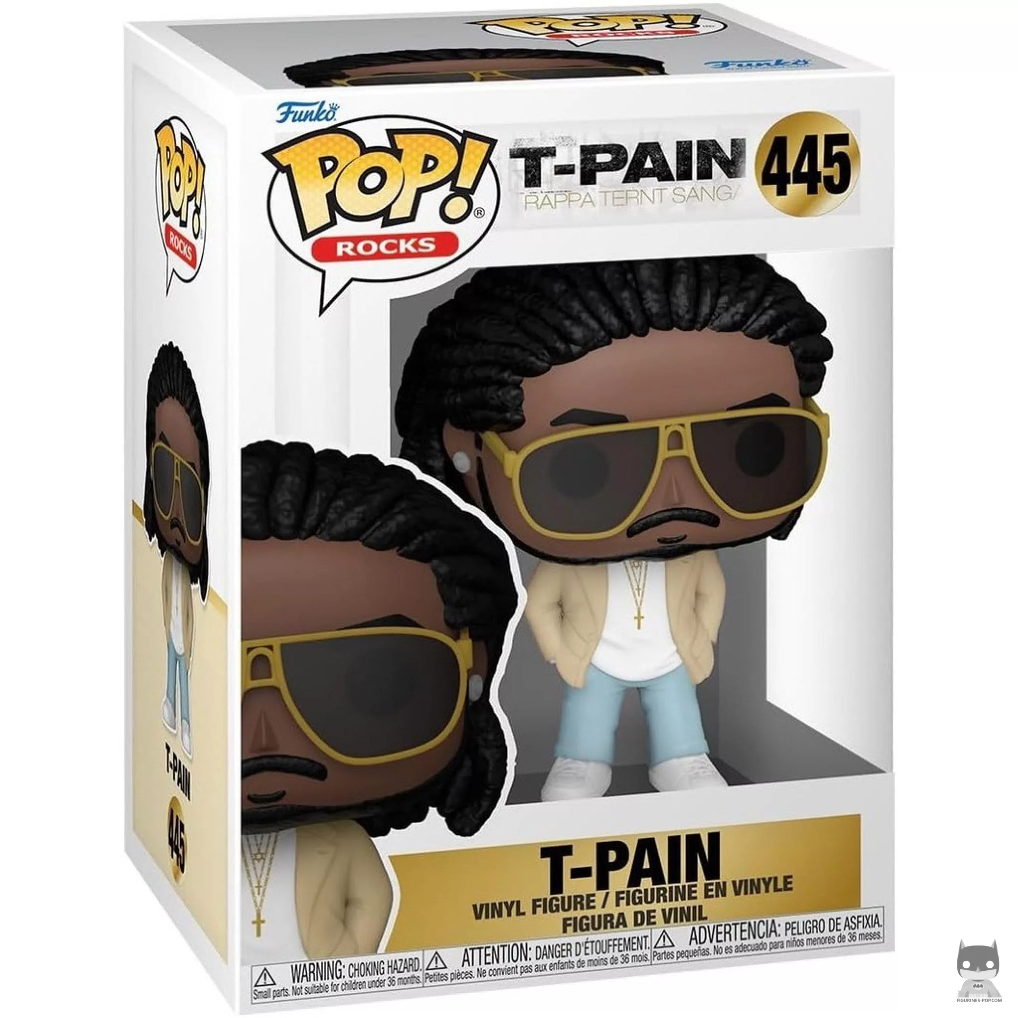 Figura Funko Pop! T-Pain en su caja