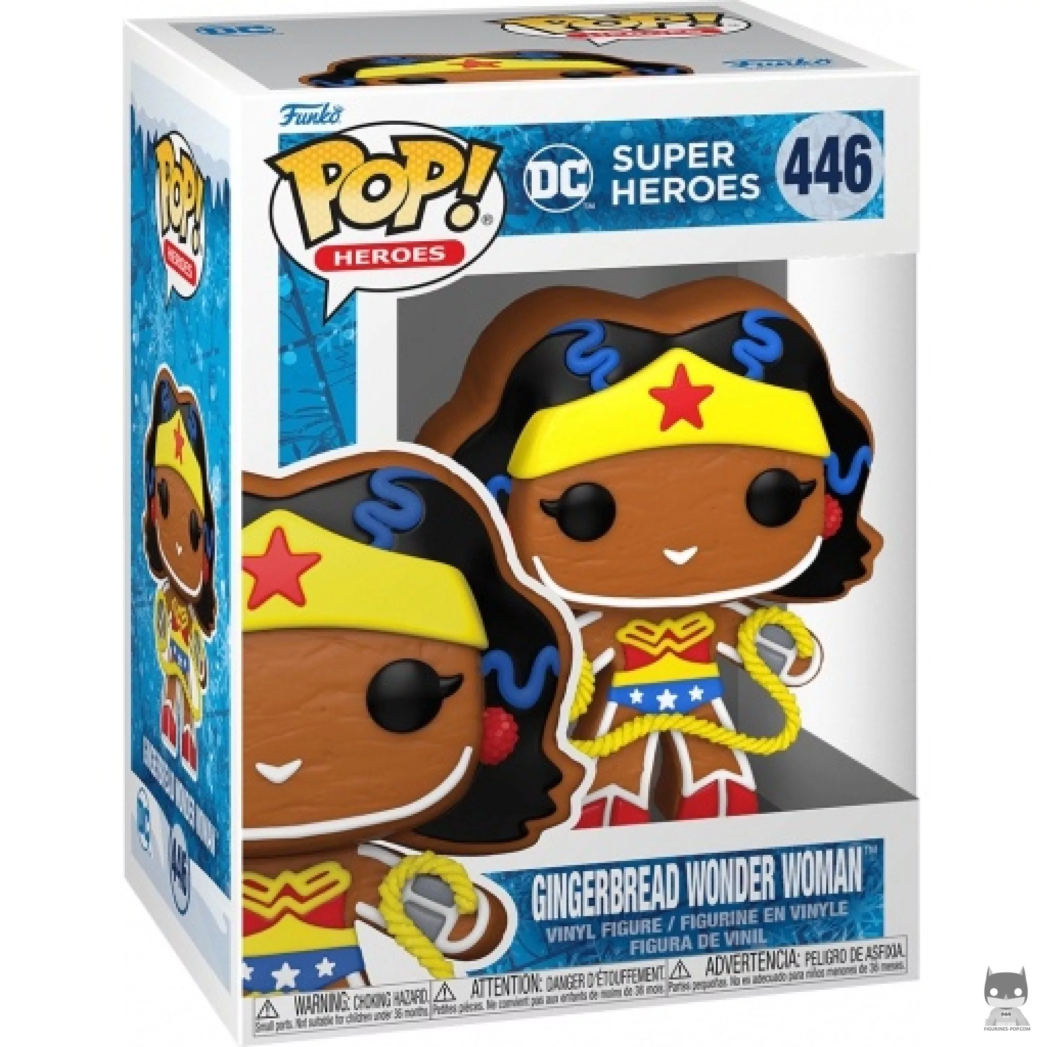 Figura Funko Pop! Wonder Woman de jengibre en su caja