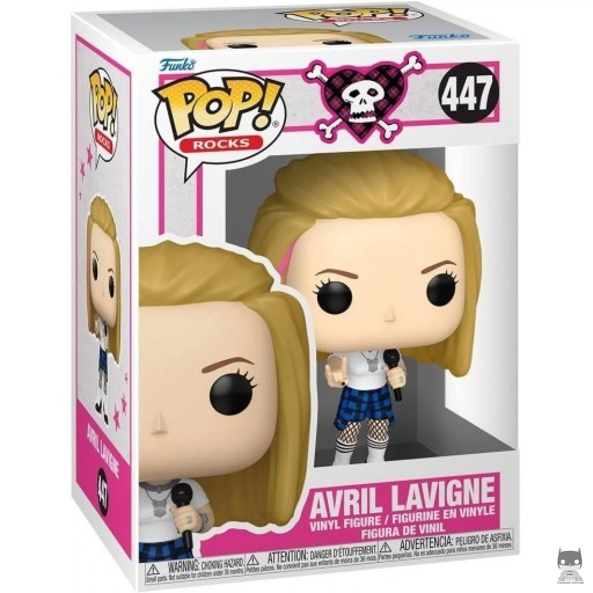 Figura Funko Pop! Avril Lavigne (The Best Damn Thing) en su caja