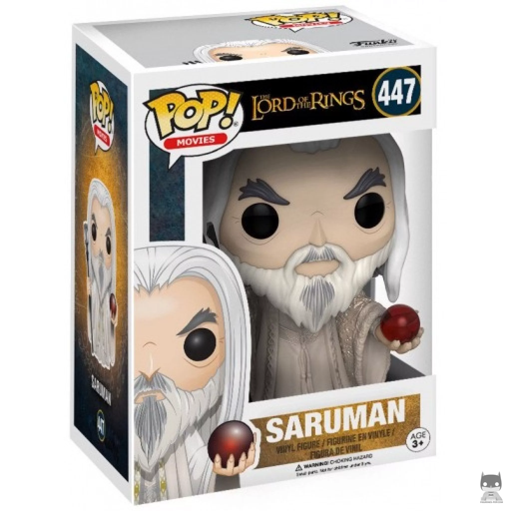 Figura Funko Pop! Saruman en su caja