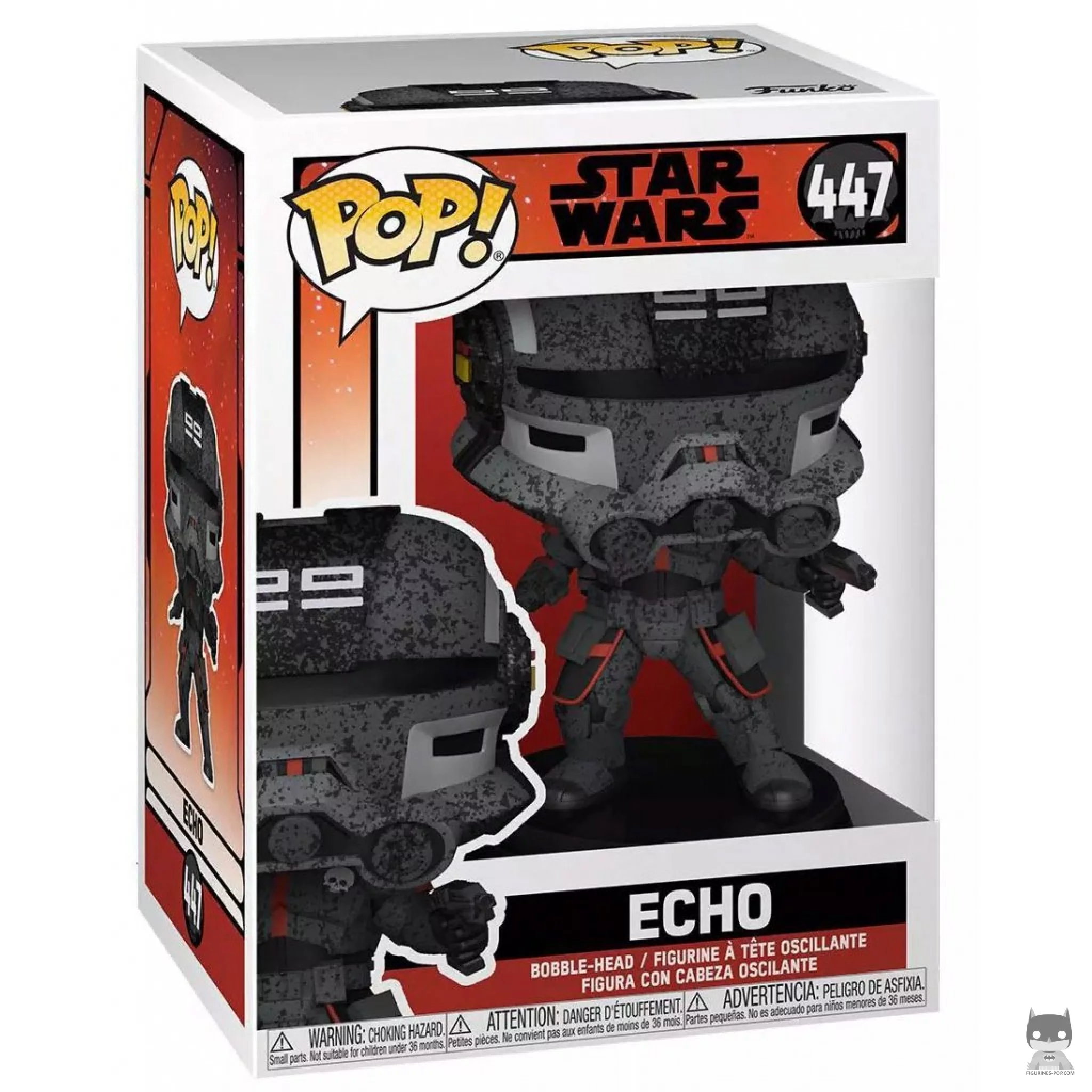 Figura Funko Pop! Echo en su caja