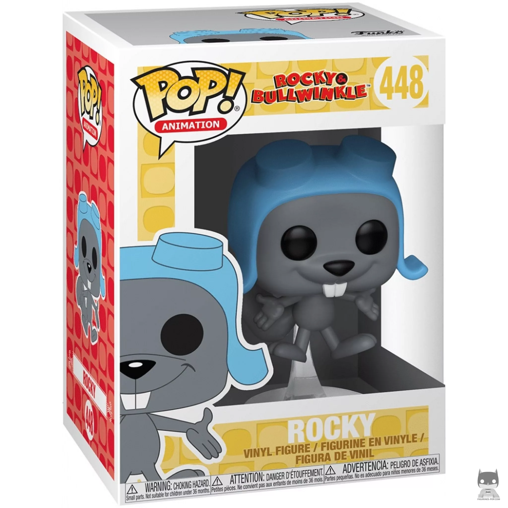 Figura Funko Pop! Rocky en su caja