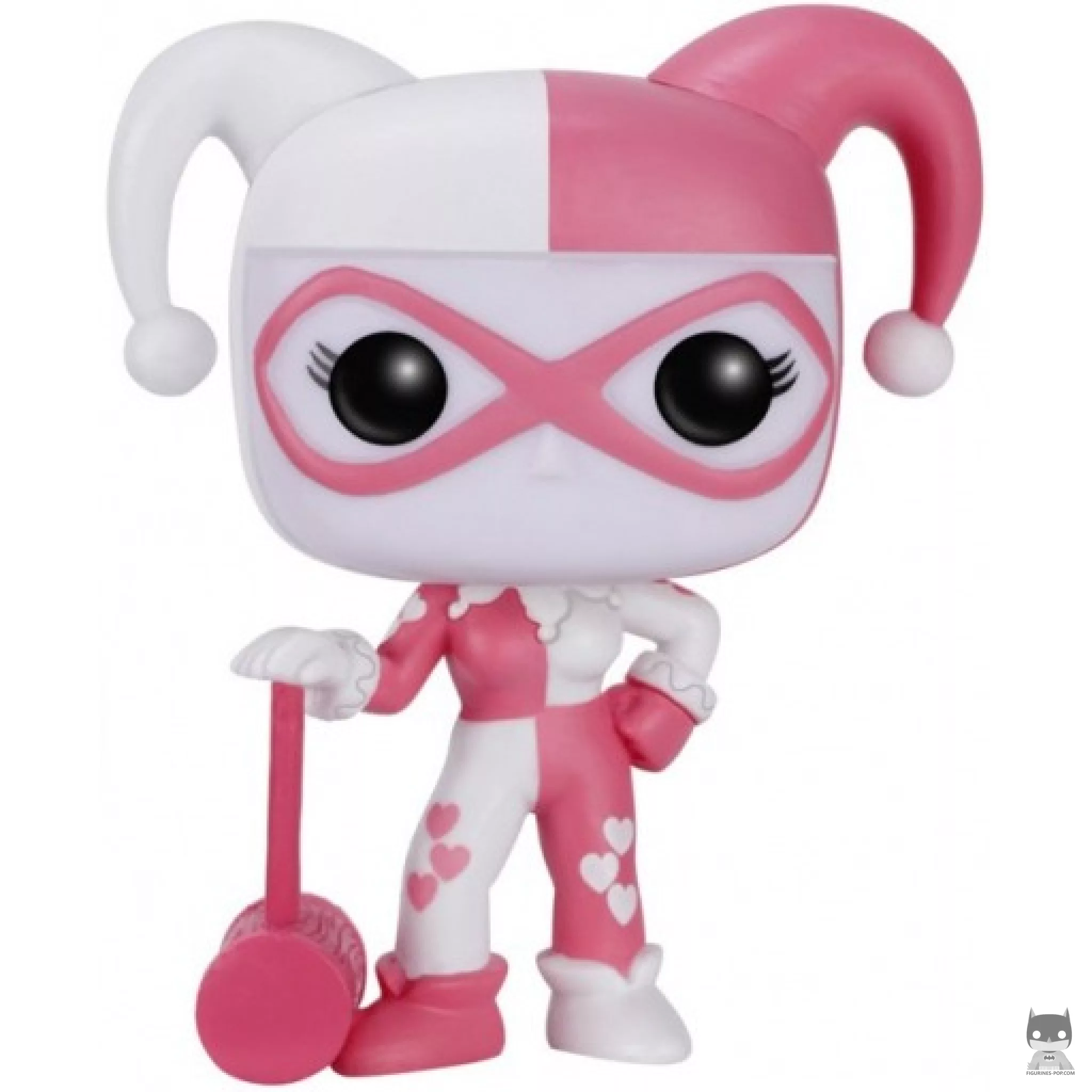 Figura Funko Pop! Harley Quinn (Rosa y blanco) (DC Super Heroes)