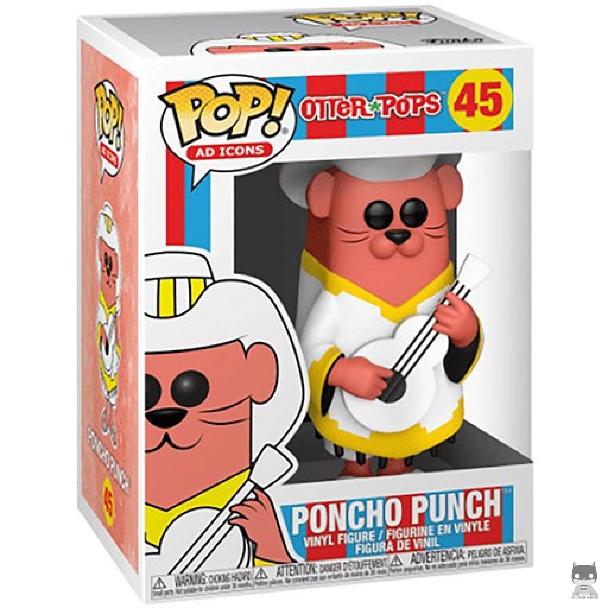 Figura Funko Pop! Poncho Punch en su caja