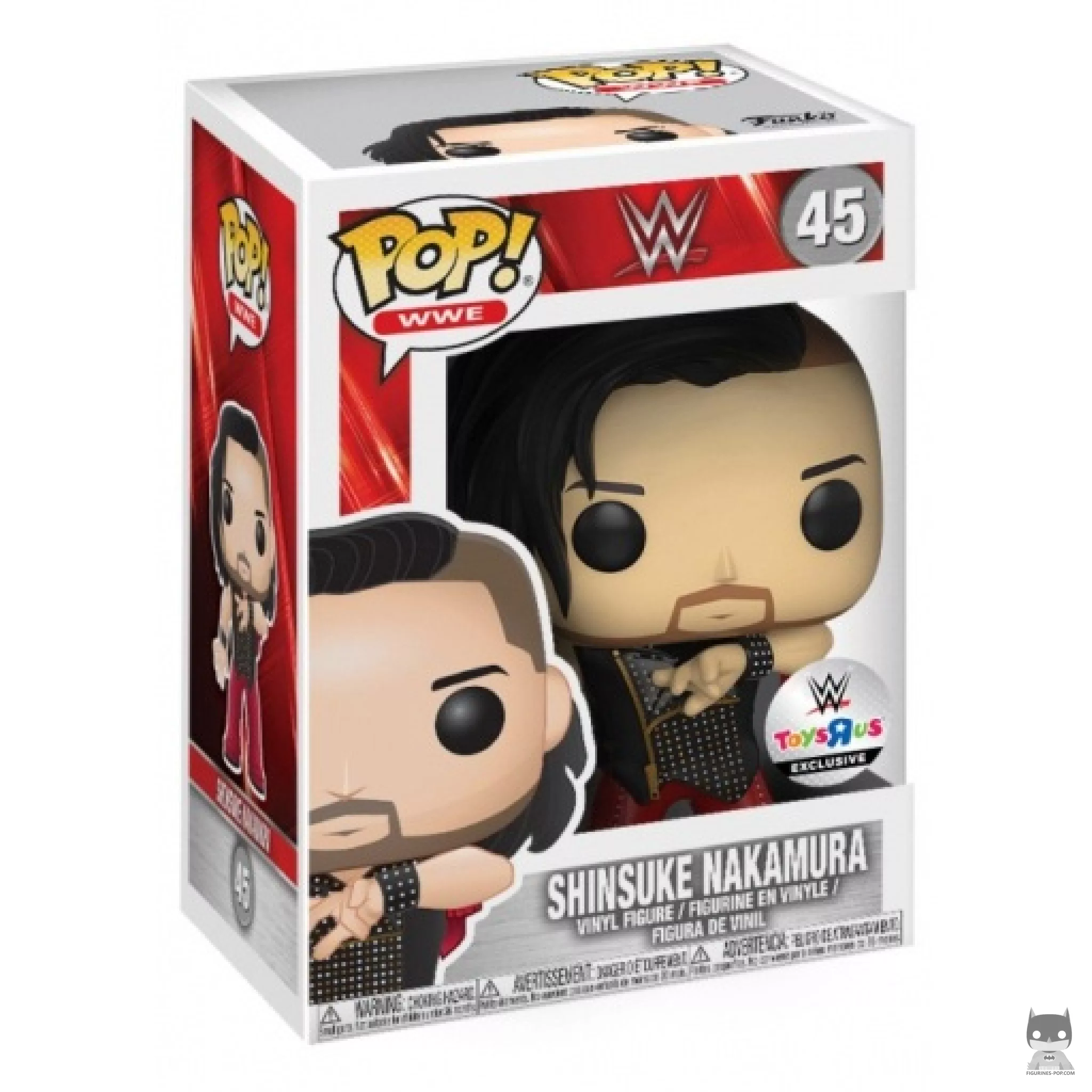 Figura Funko Pop! Shinsuke Nakamura en su caja