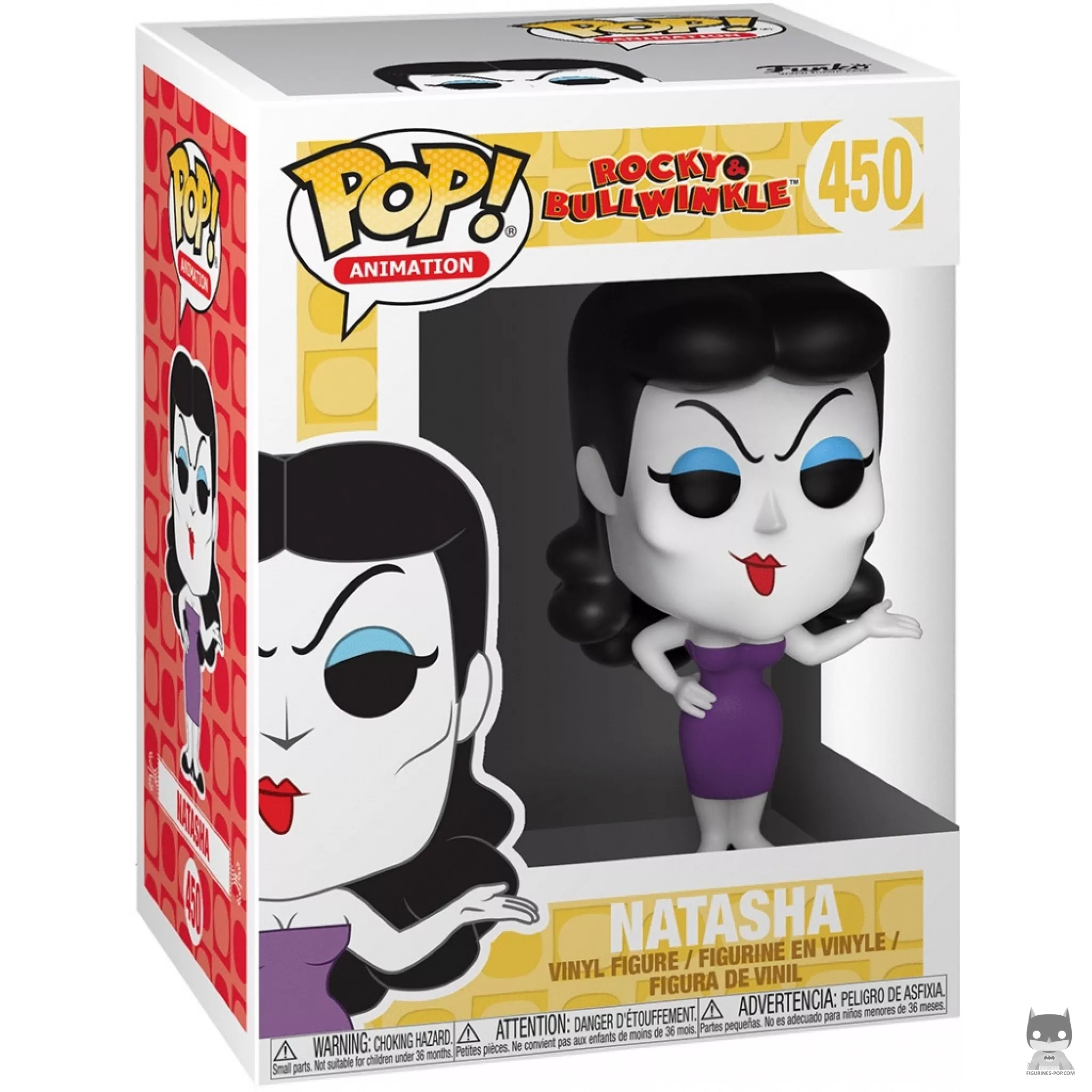 Figura Funko Pop! Natasha Fatale en su caja