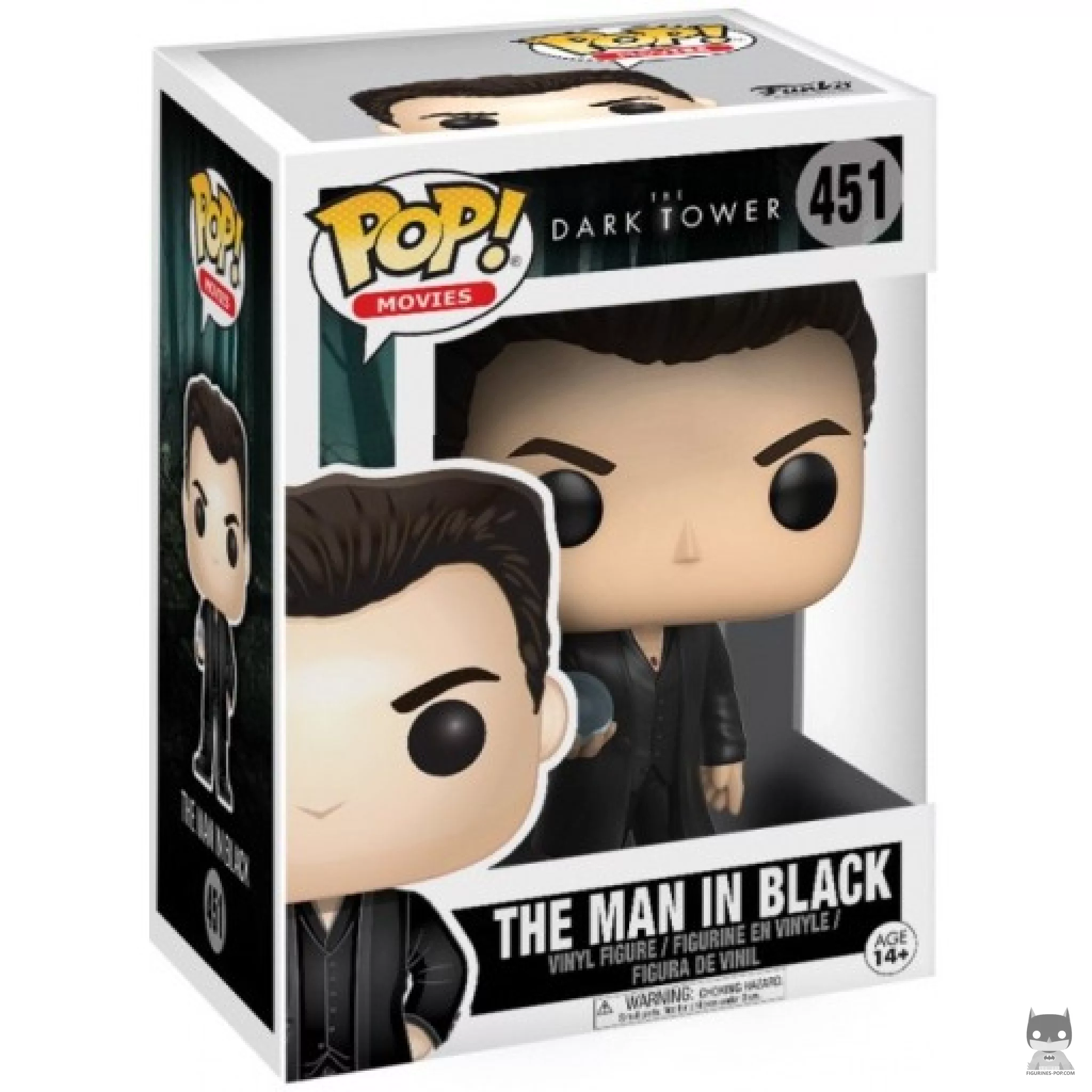 Figura Funko Pop! El Hombre de Negro en su caja