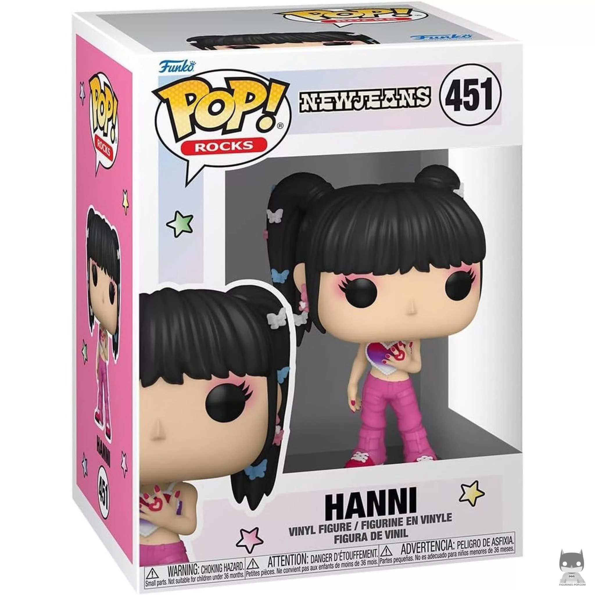 Figura Funko Pop! Hanni (Atuendo New Jeans) en su caja