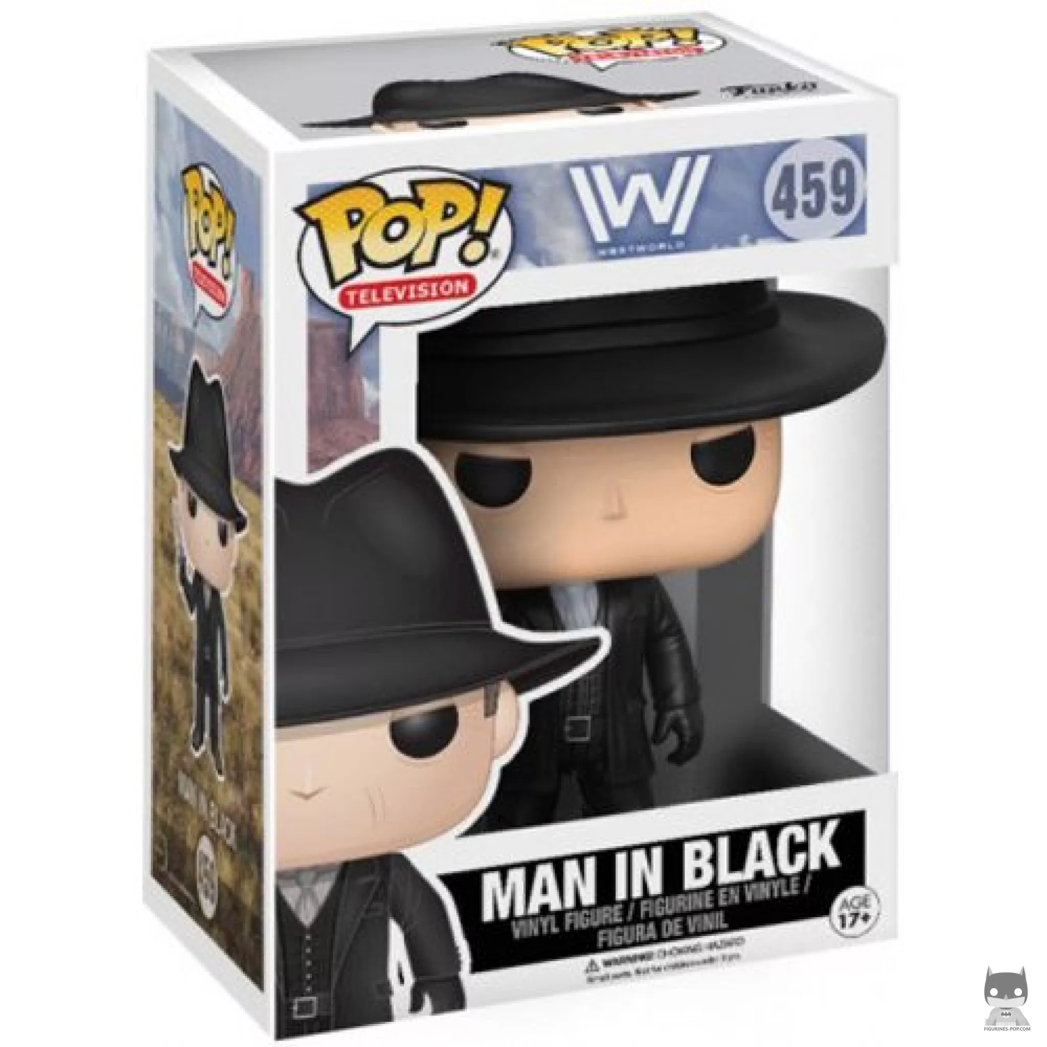 Figura Funko Pop! El Hombre de Negro en su caja