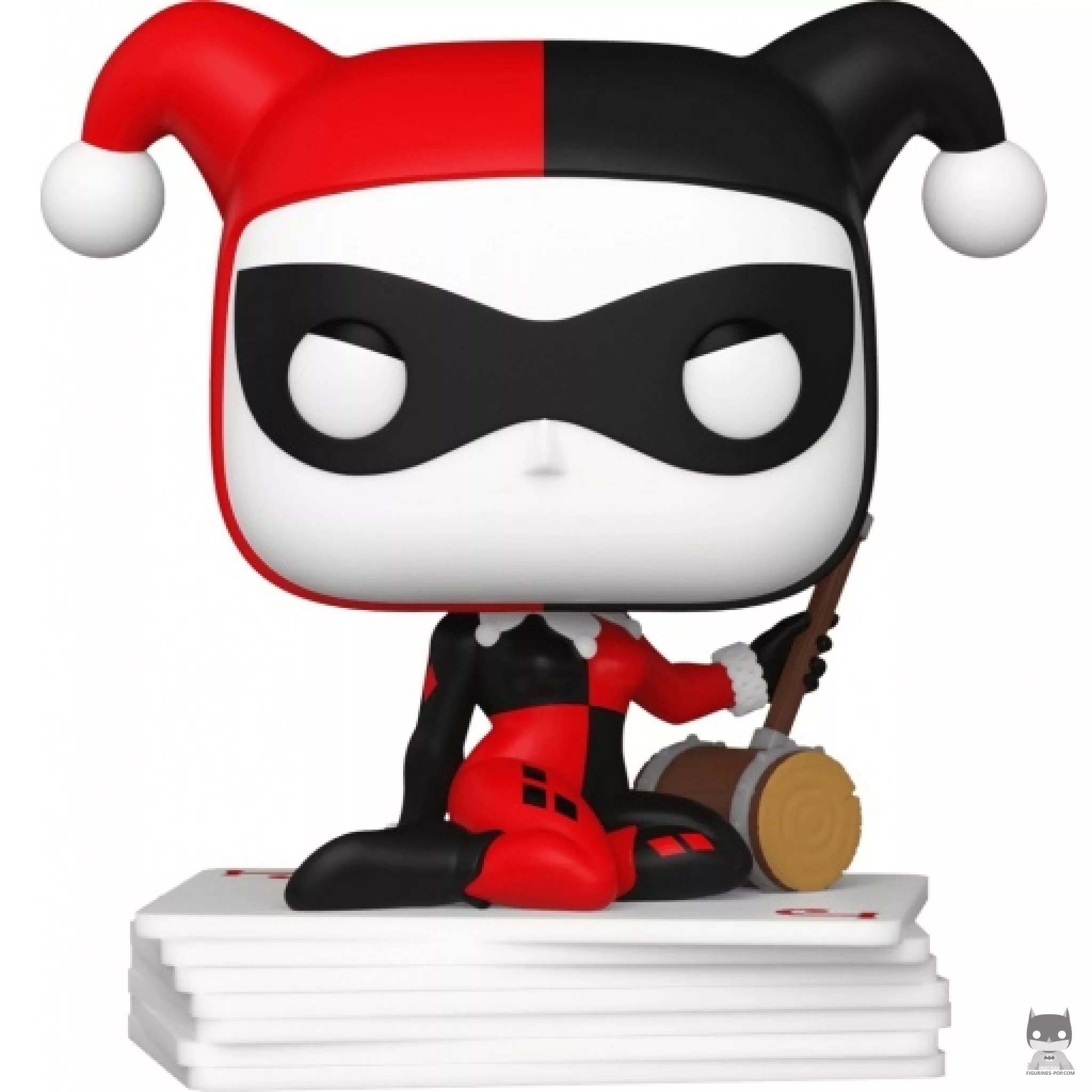 Figura Funko Pop! Harley Quinn con cartas (Harley Quinn 30 años)