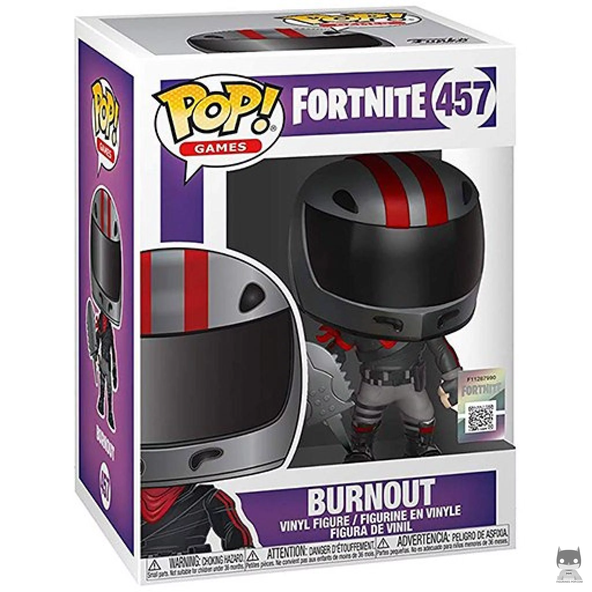 Figura Funko Pop! Burnout en su caja
